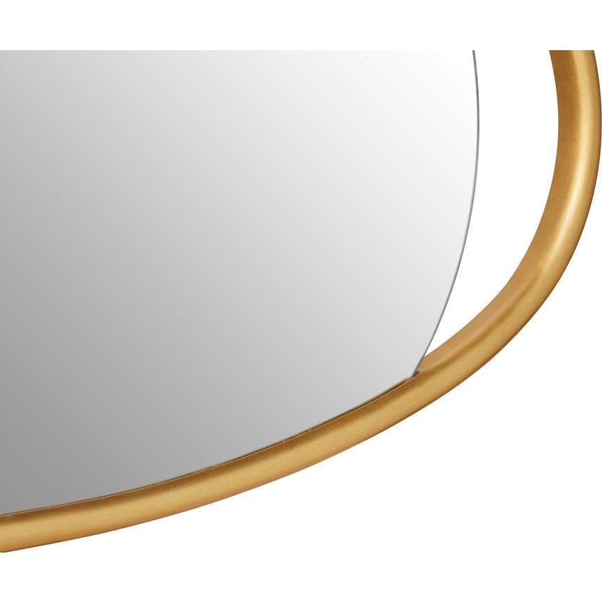 Gold - Fifty Five South - Villi Large Oval Wall Mirror - 4
