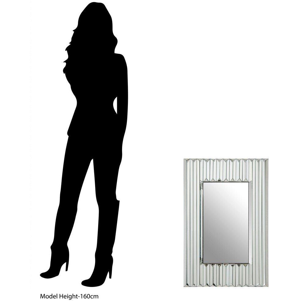 Silver - Fifty Five South - Ruta Wall Mirror - 2