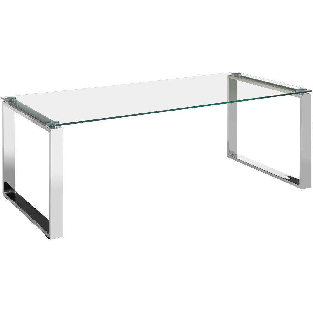 Interiors By Premier  Allure Rectangular Coffee Table - Silver