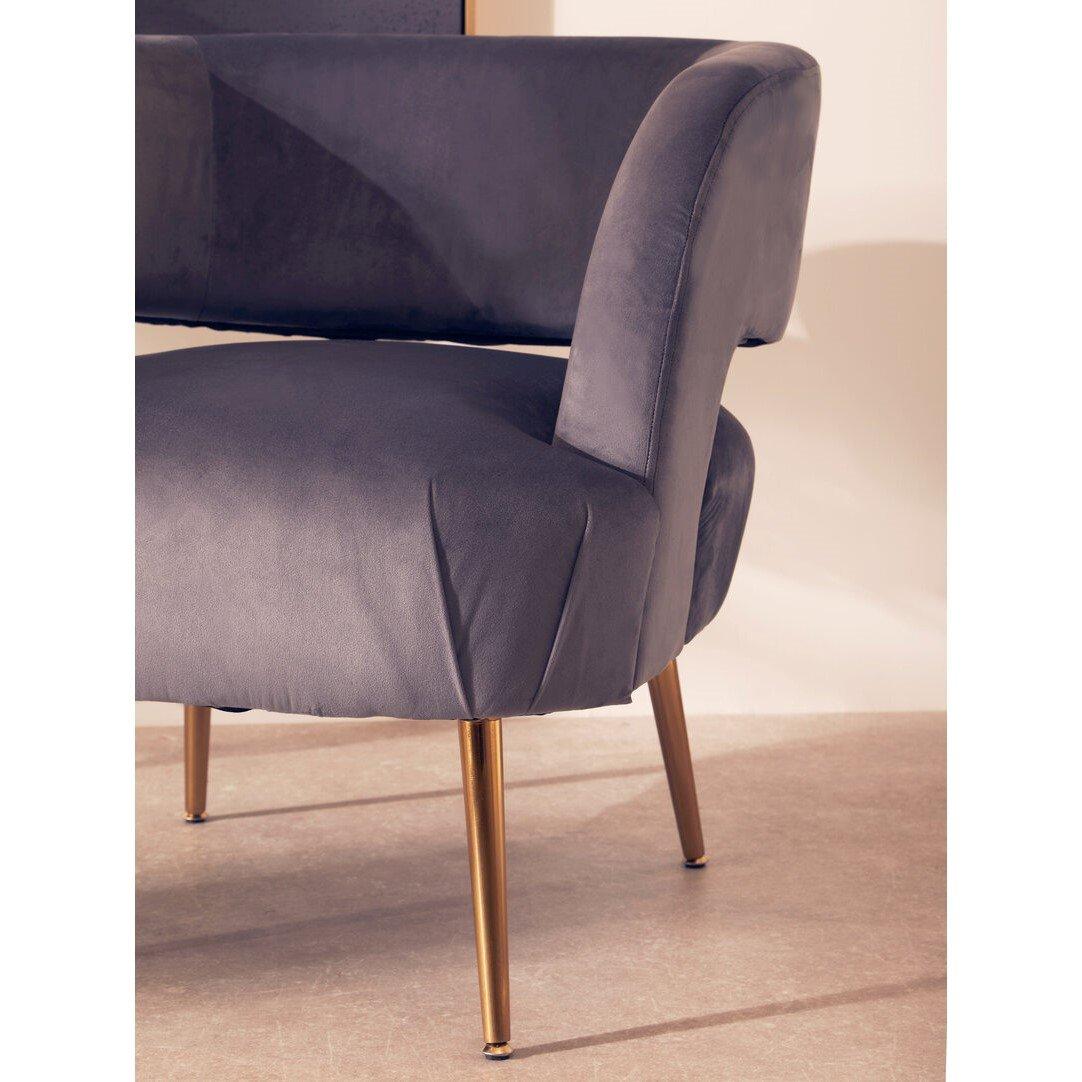 Grey - Interiors by Premier - Larissa Grey Chair - 2