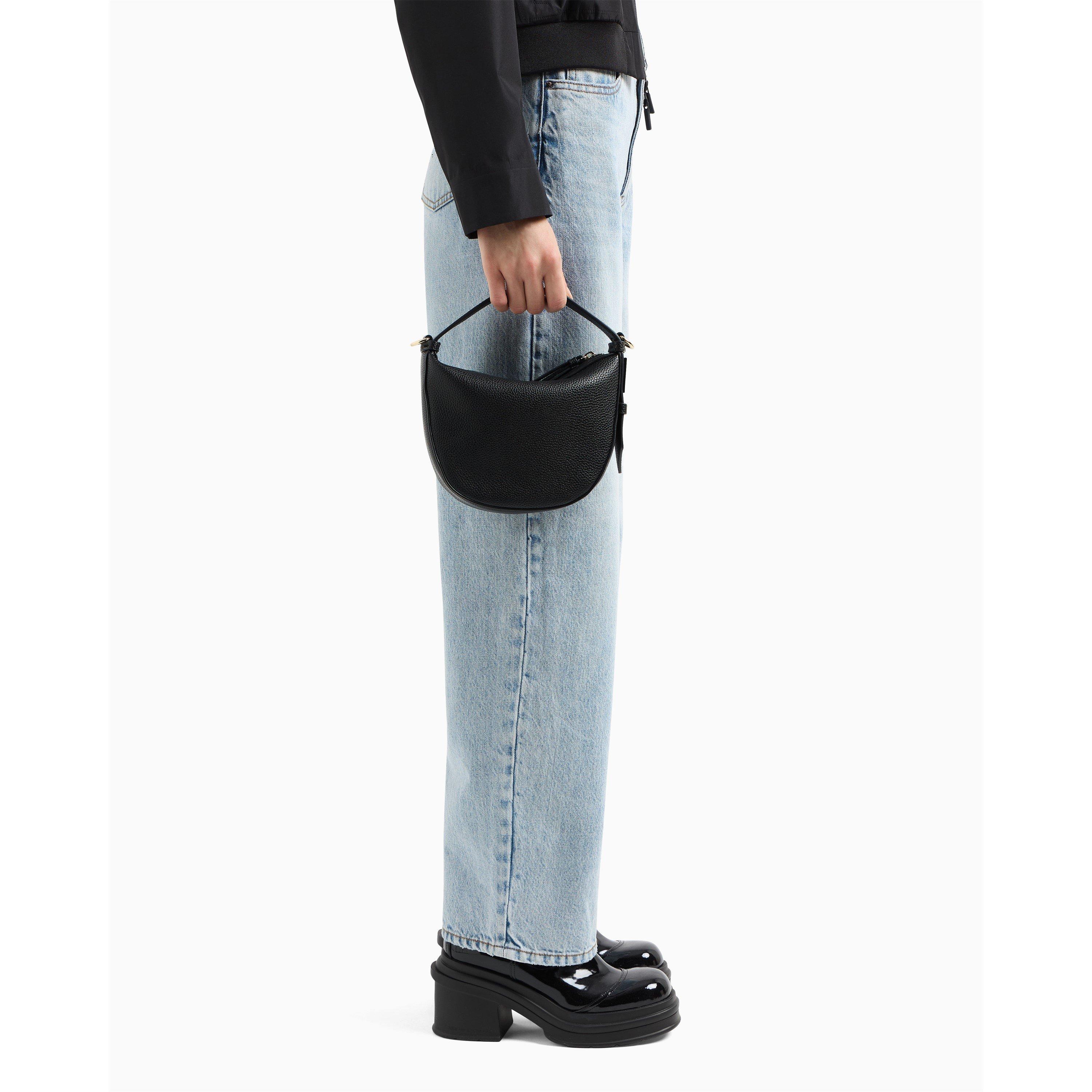 Black - Armani Exchange - Women's Hobo Bag - 2