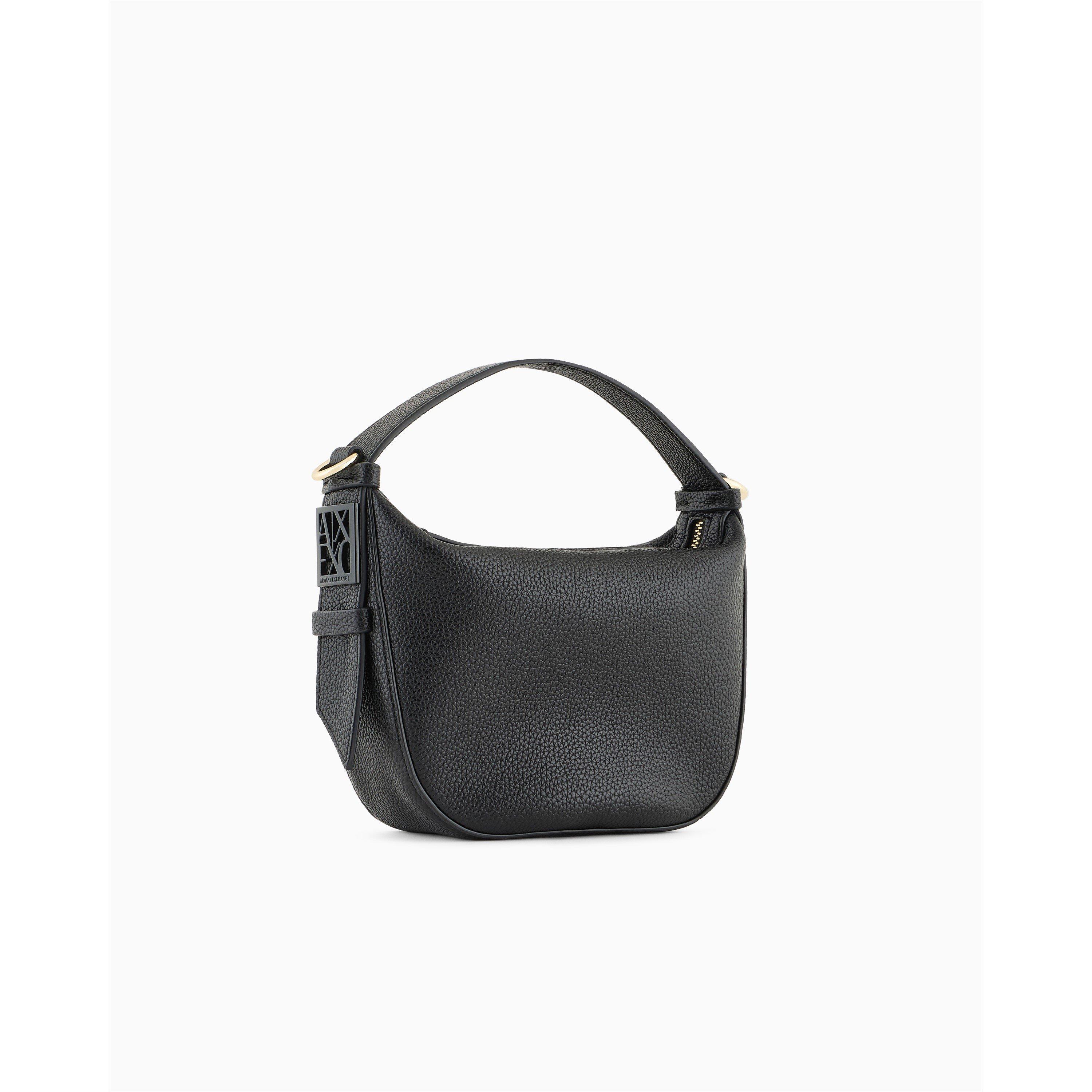 Black - Armani Exchange - Women's Hobo Bag - 3