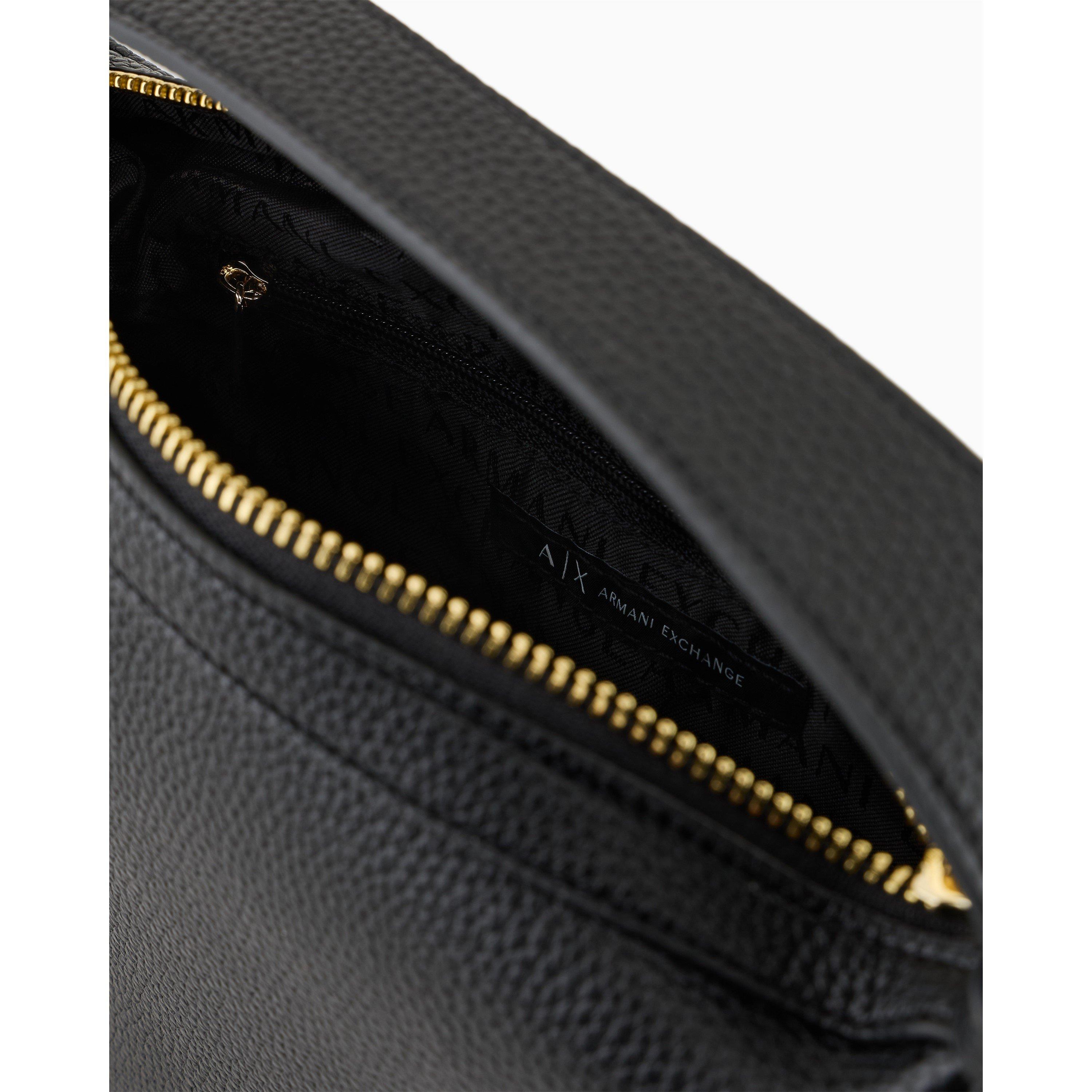 Black - Armani Exchange - Women's Hobo Bag - 5