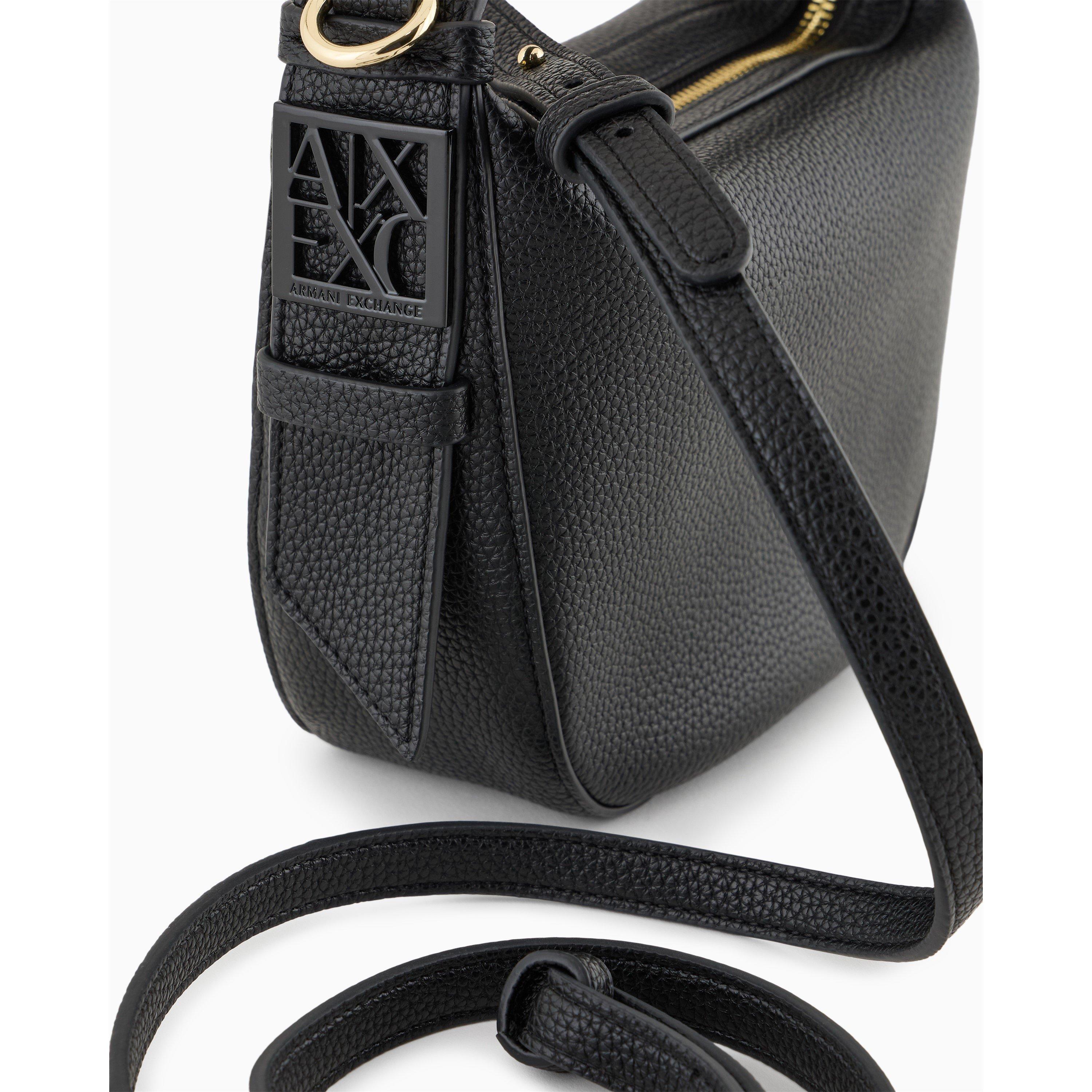 Black - Armani Exchange - Women's Hobo Bag - 6