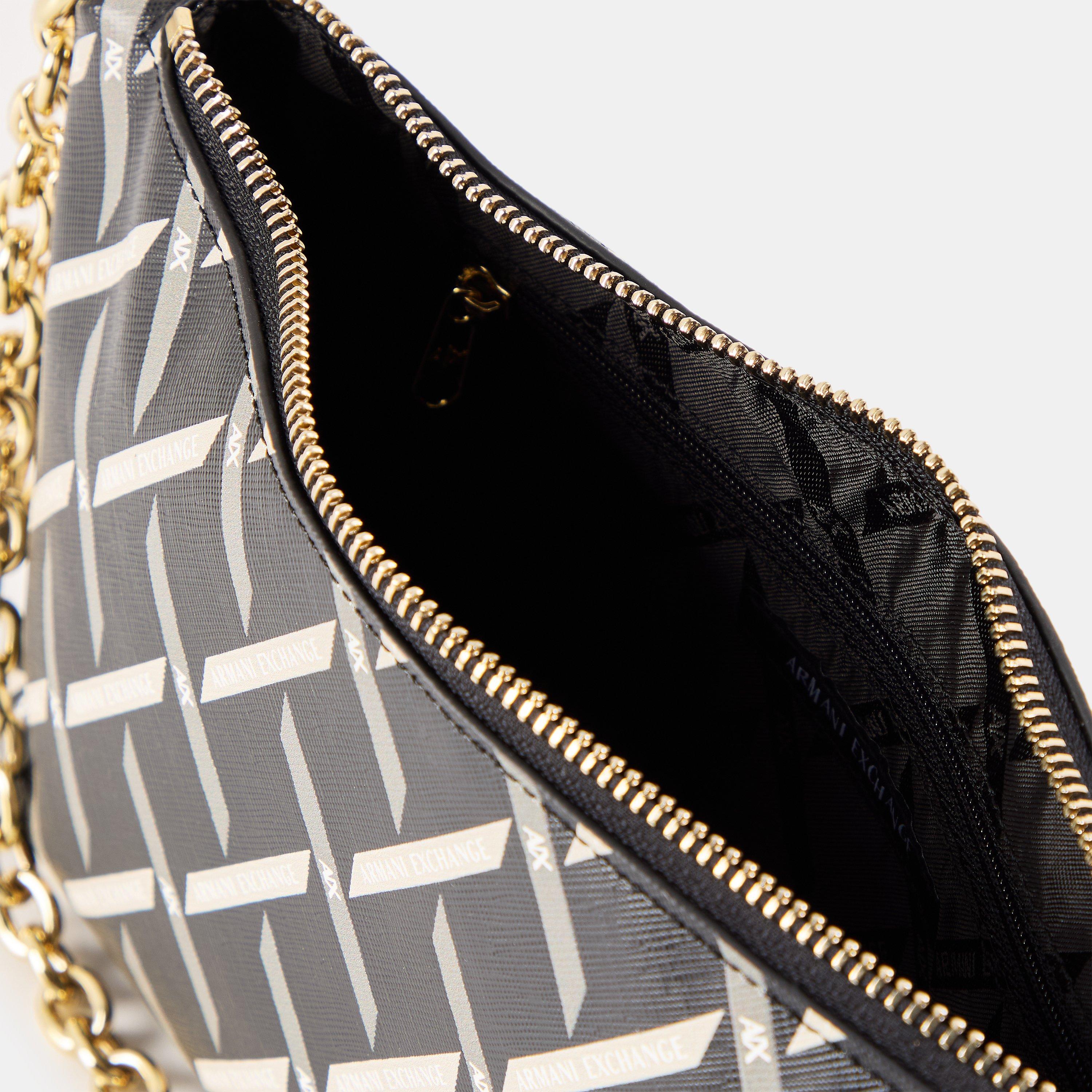 Black - Armani Exchange - Women's Shoulder Bag - 5