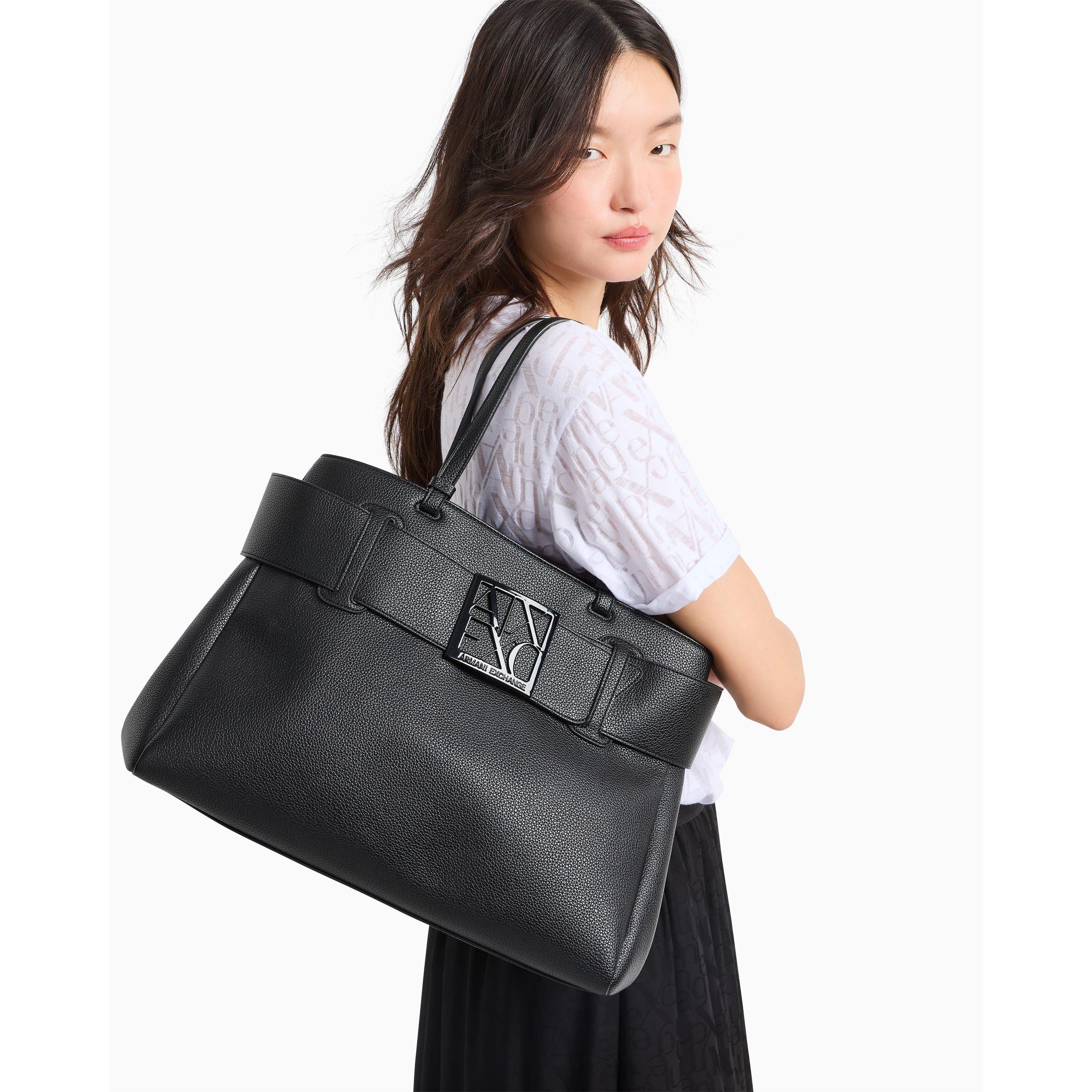 Black - Armani Exchange - Women's Tote Bag - 1