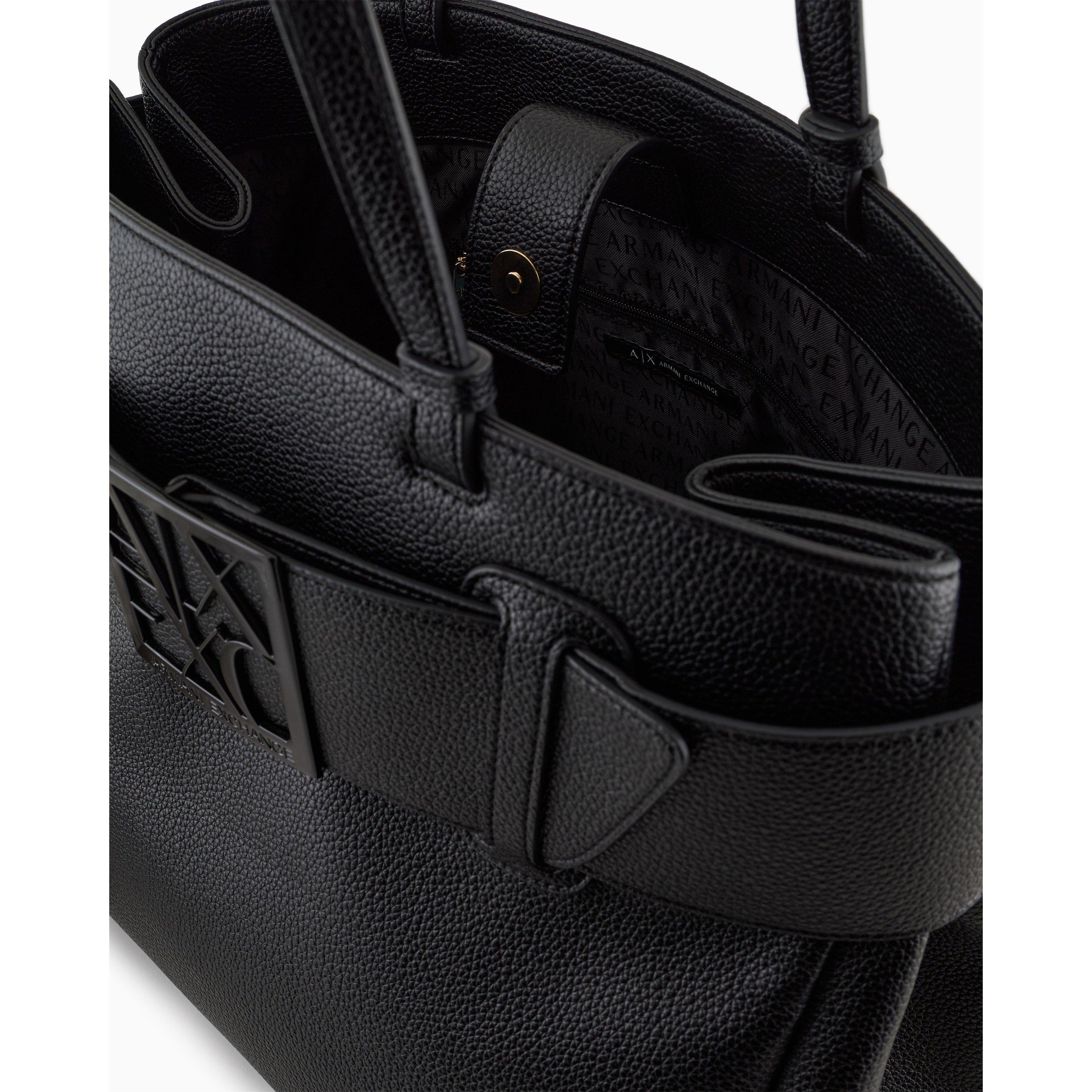 Black - Armani Exchange - Women's Tote Bag - 5