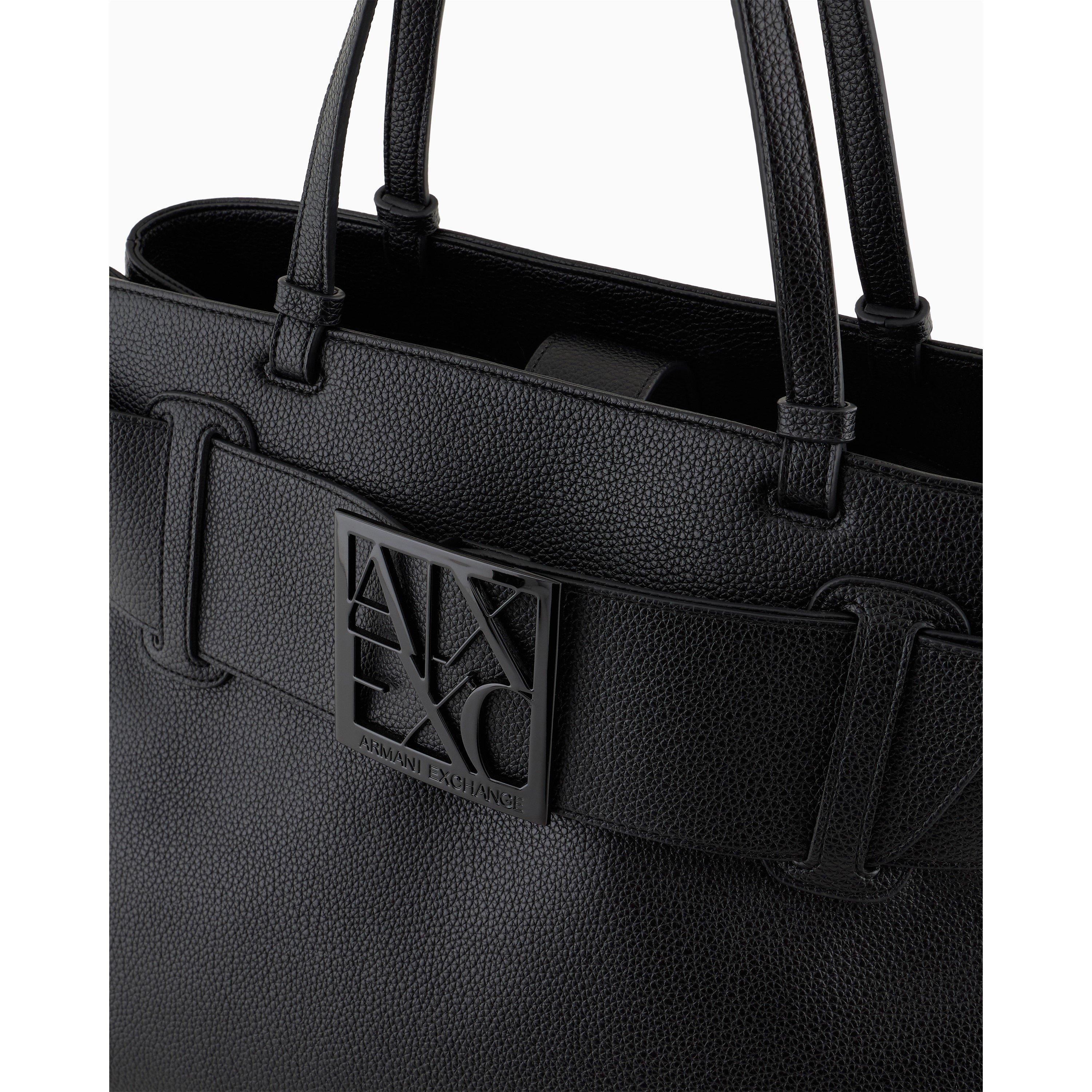 Black - Armani Exchange - Women's Tote Bag - 6