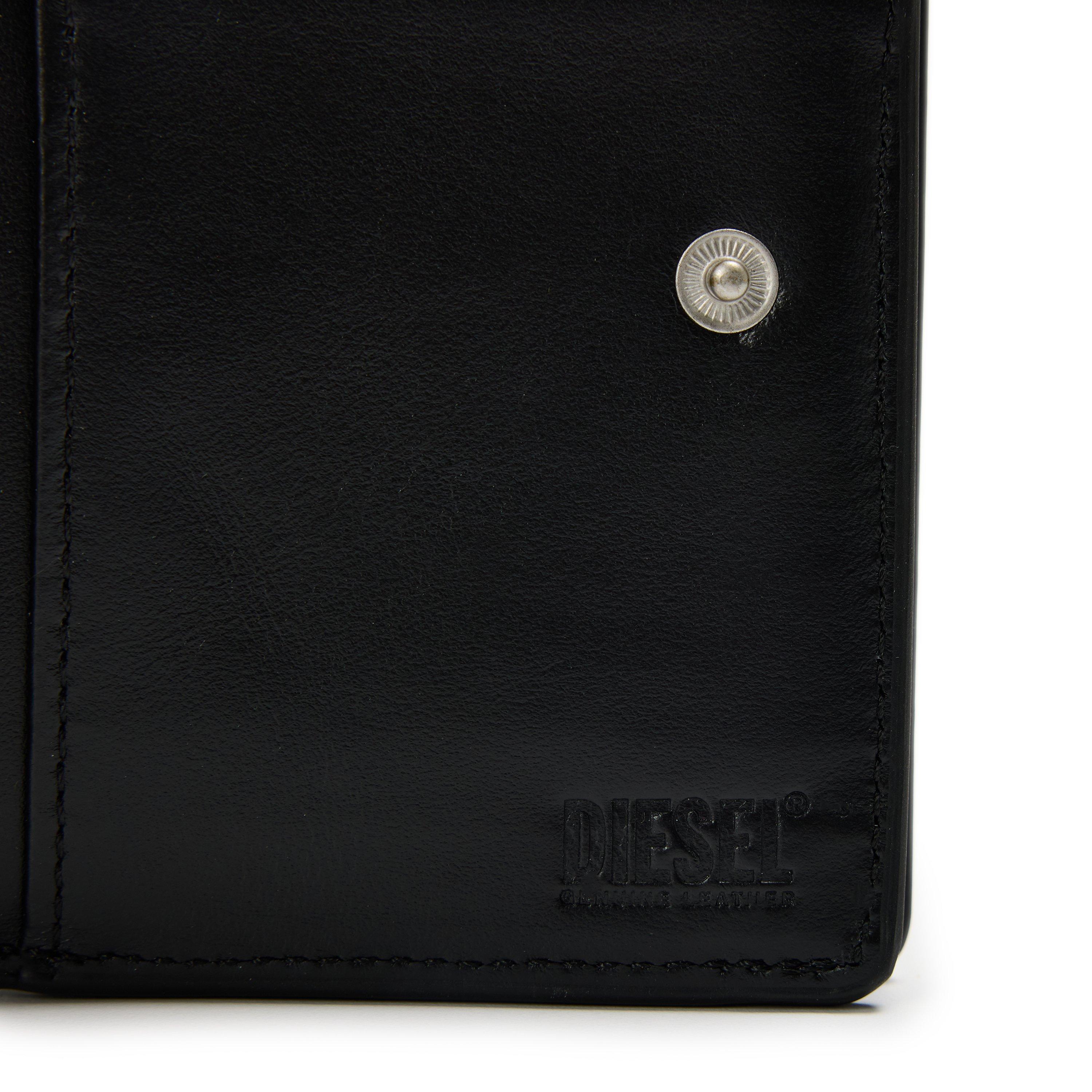 Black - Diesel - Men's Tri Fold Card Holder - 3