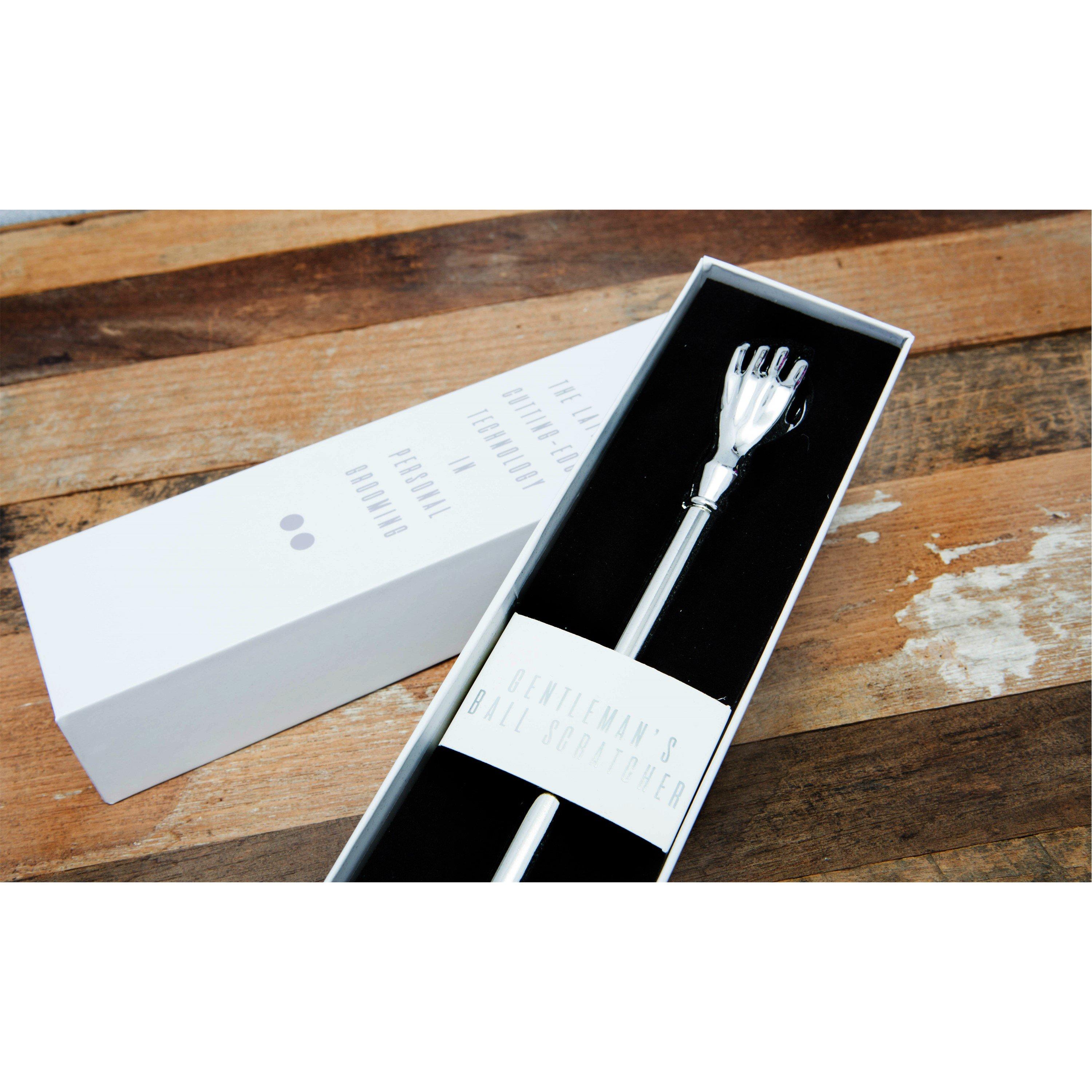 Multi - Boxer Gifts - Gentlemans Ball Scratcher - White Box - 3