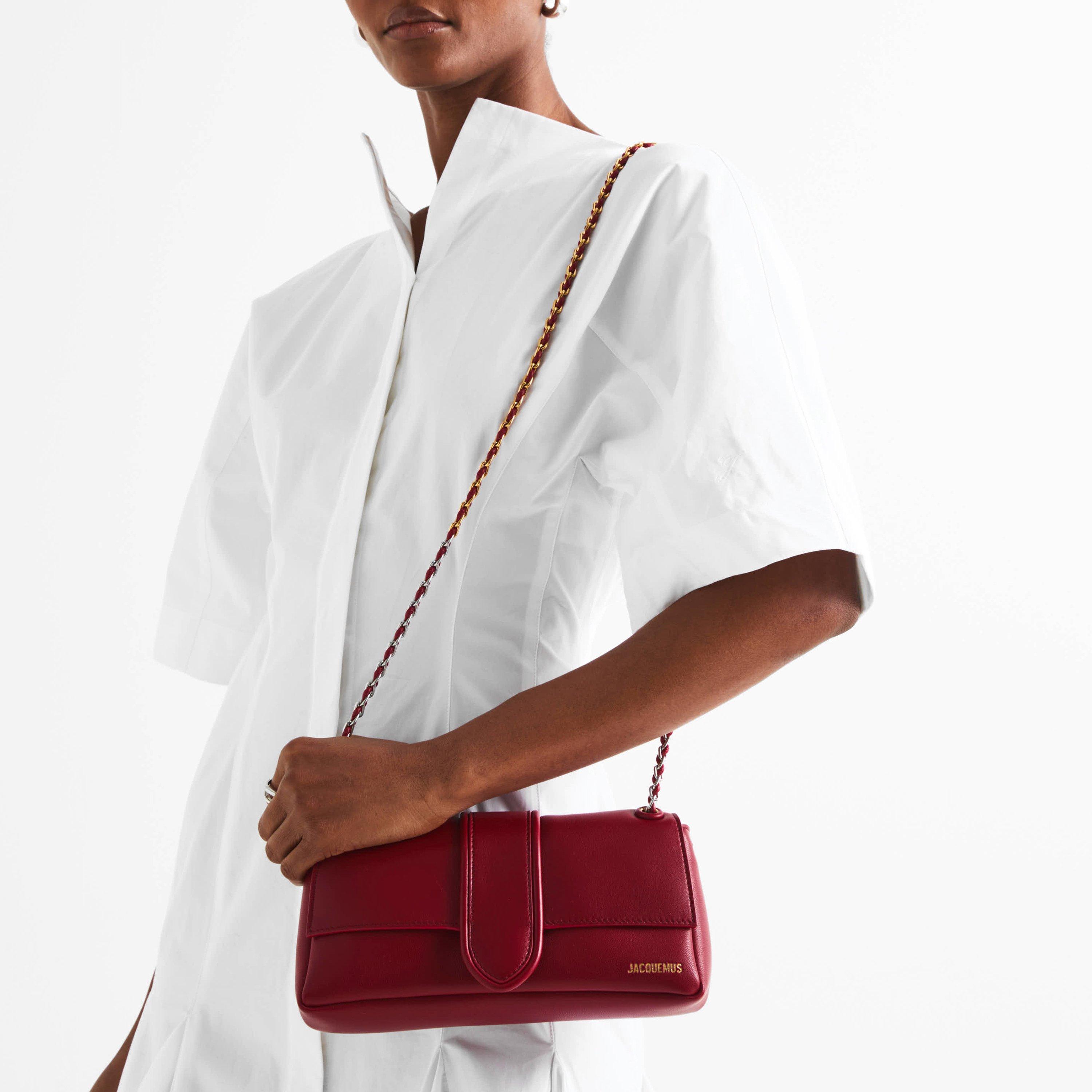 Dark Red - Jacquemus - Women's Shoulder Bag - 3