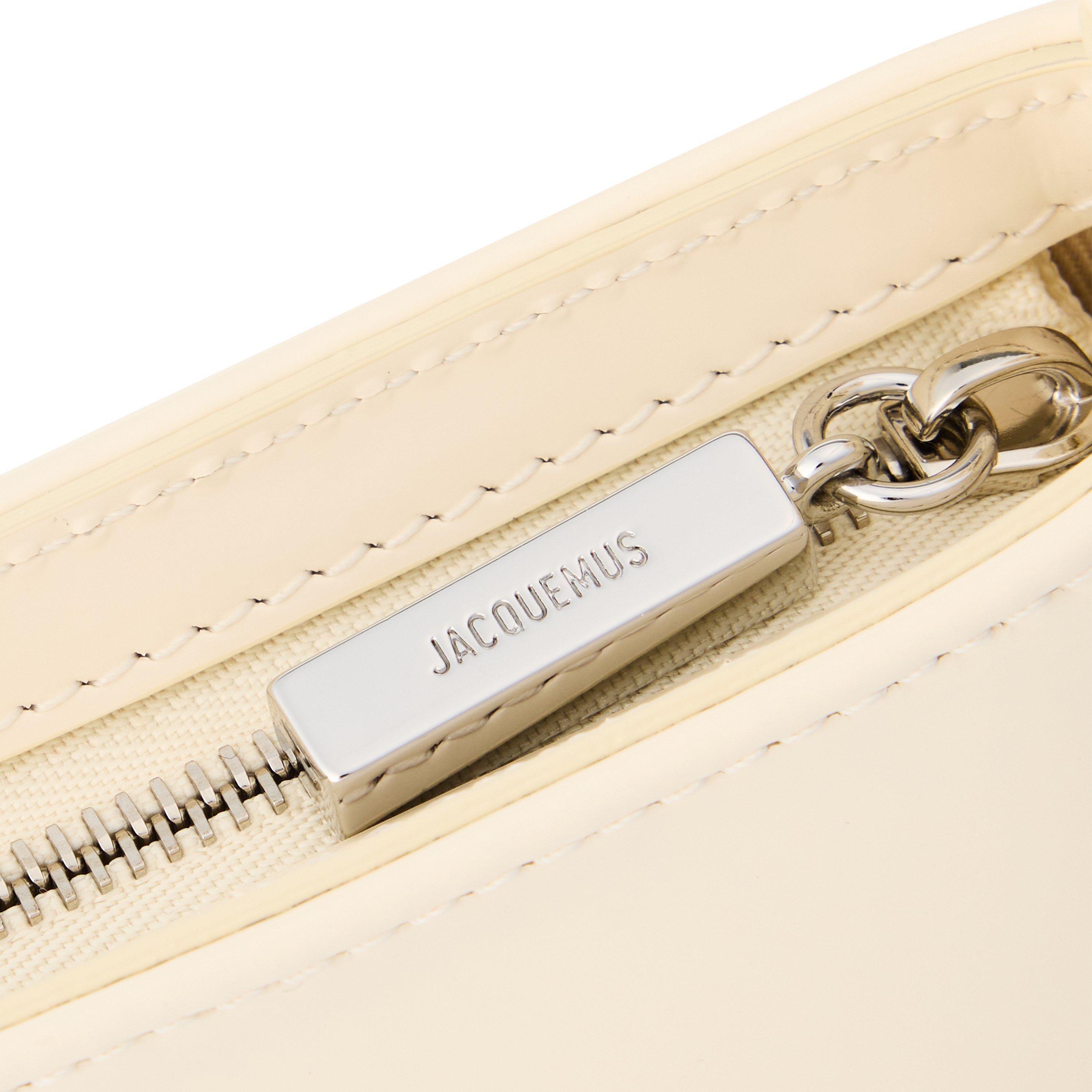 Light Ivory - Jacquemus - Womens Small Bisou Chain Bag - 4