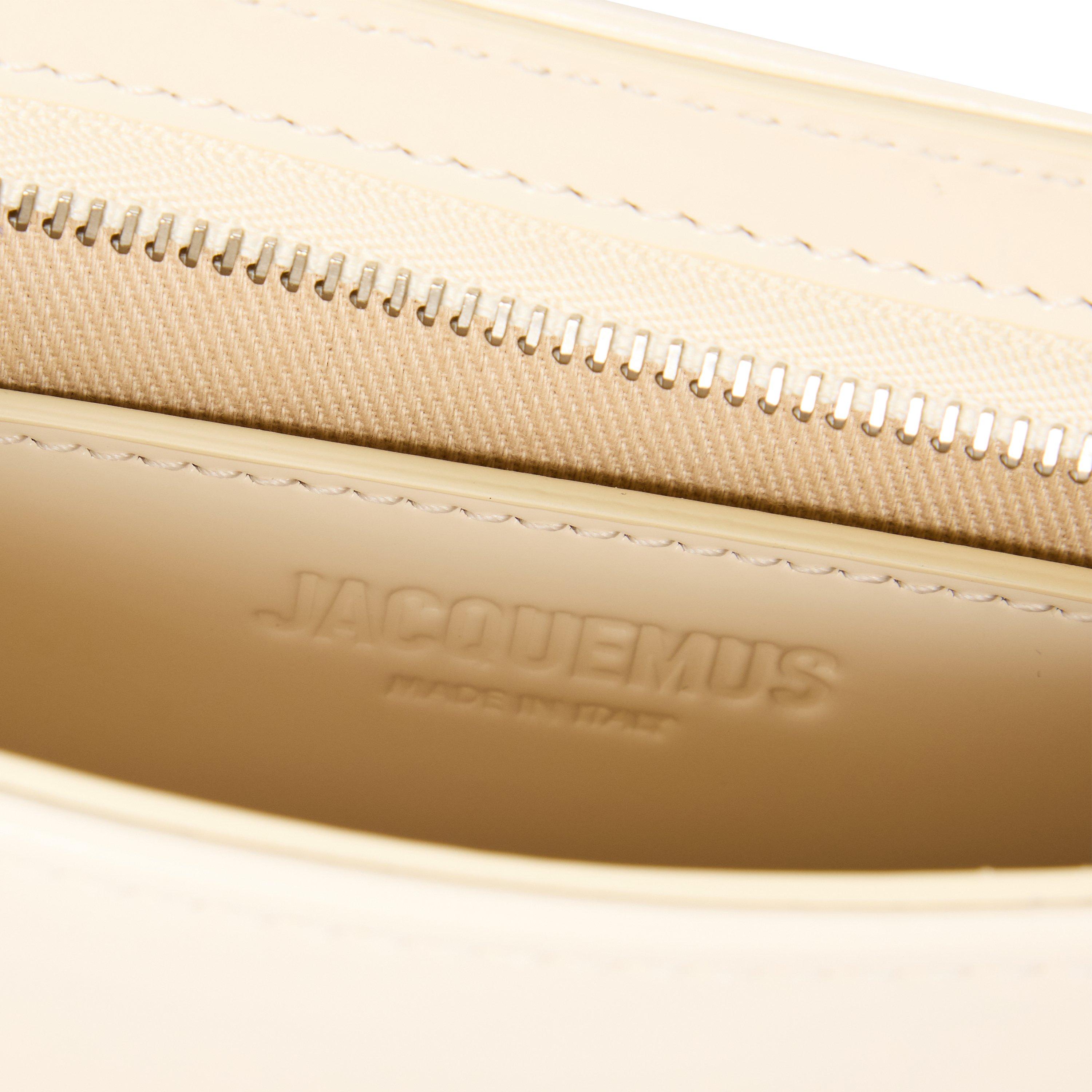 Light Ivory - Jacquemus - Womens Small Bisou Chain Bag - 5