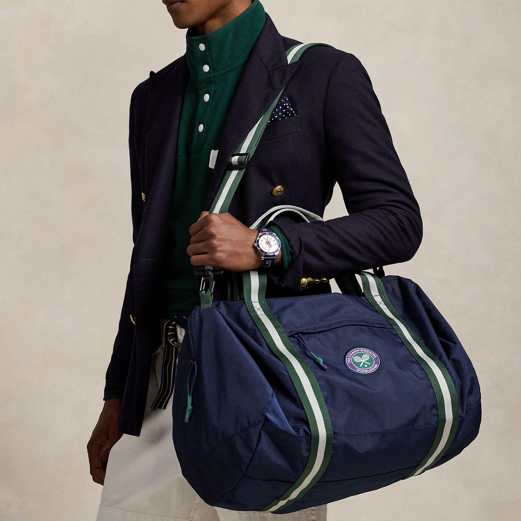 Navy - Polo Ralph Lauren - Large Duffle Bag - 5