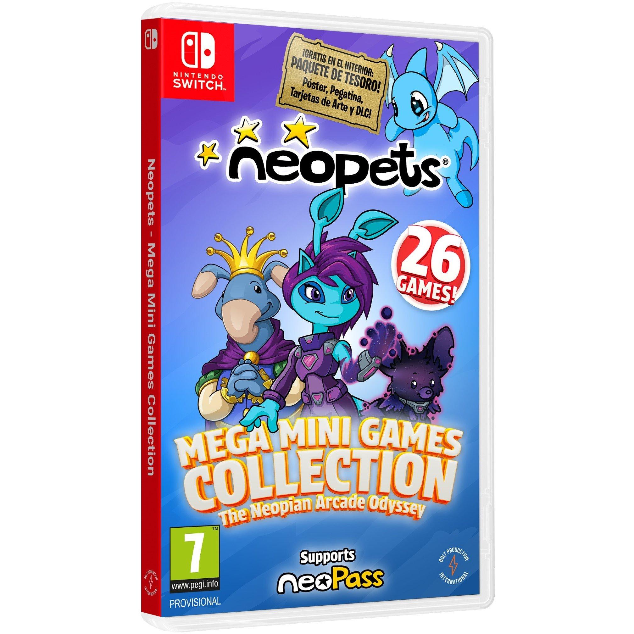 NSW - U and I Entertainment - Neopets: Mega Mini Games Collection Day 1 Edition - 2