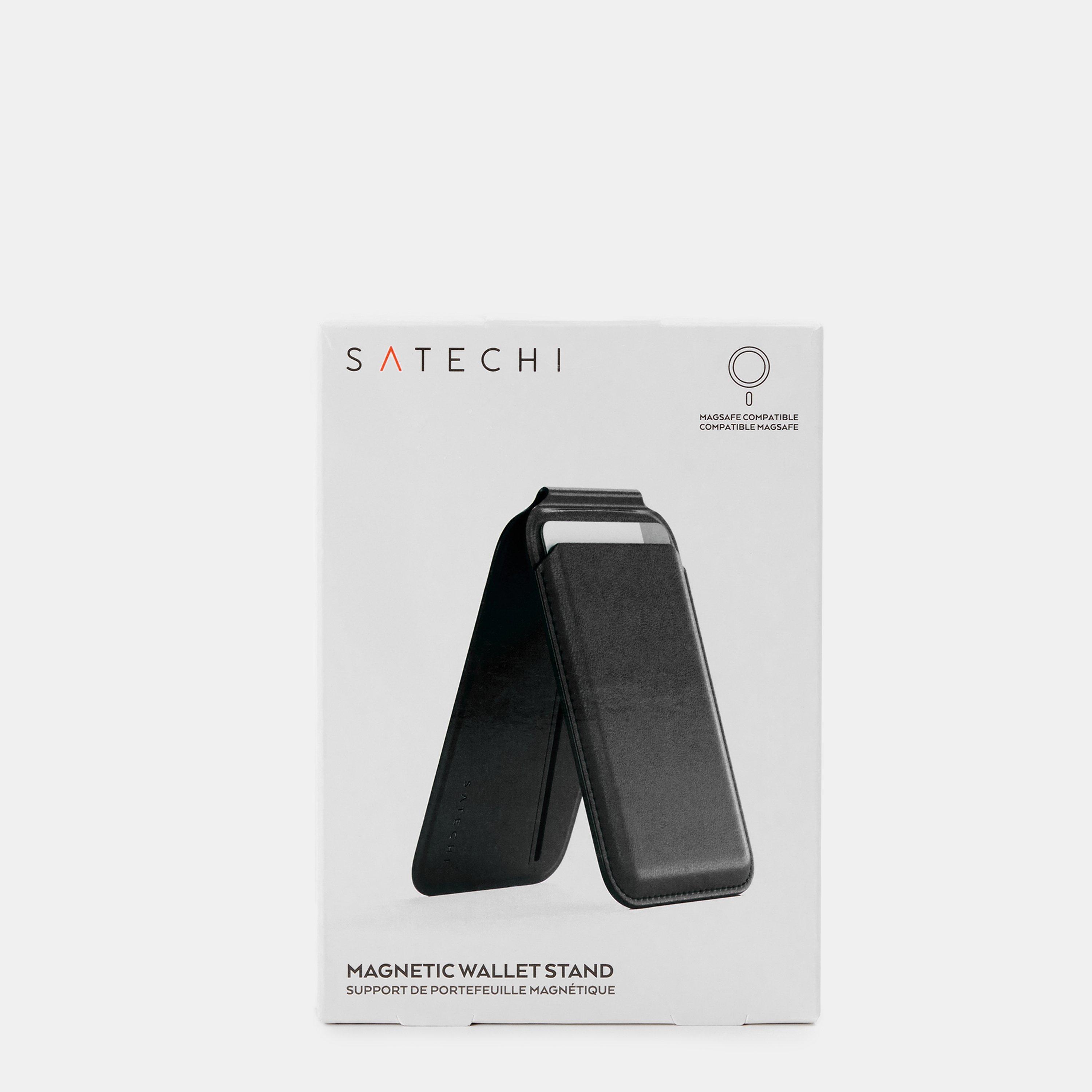Black - Satechi - Wallet Stand Mobile Phone - 1