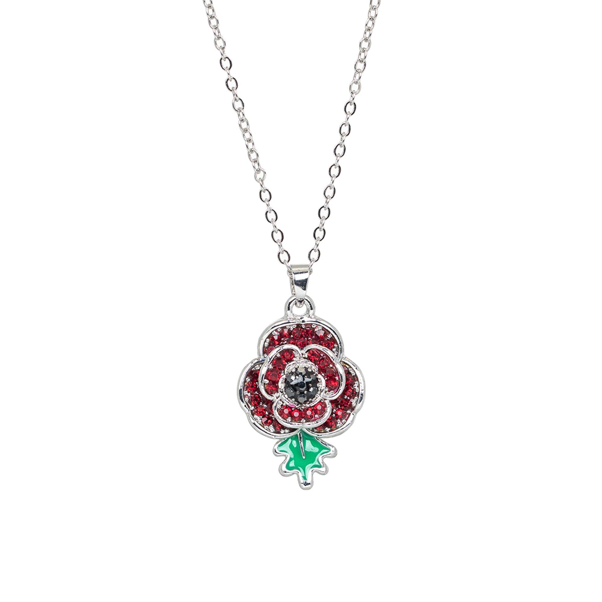 Espree  Red Fashion Poppy Pendant