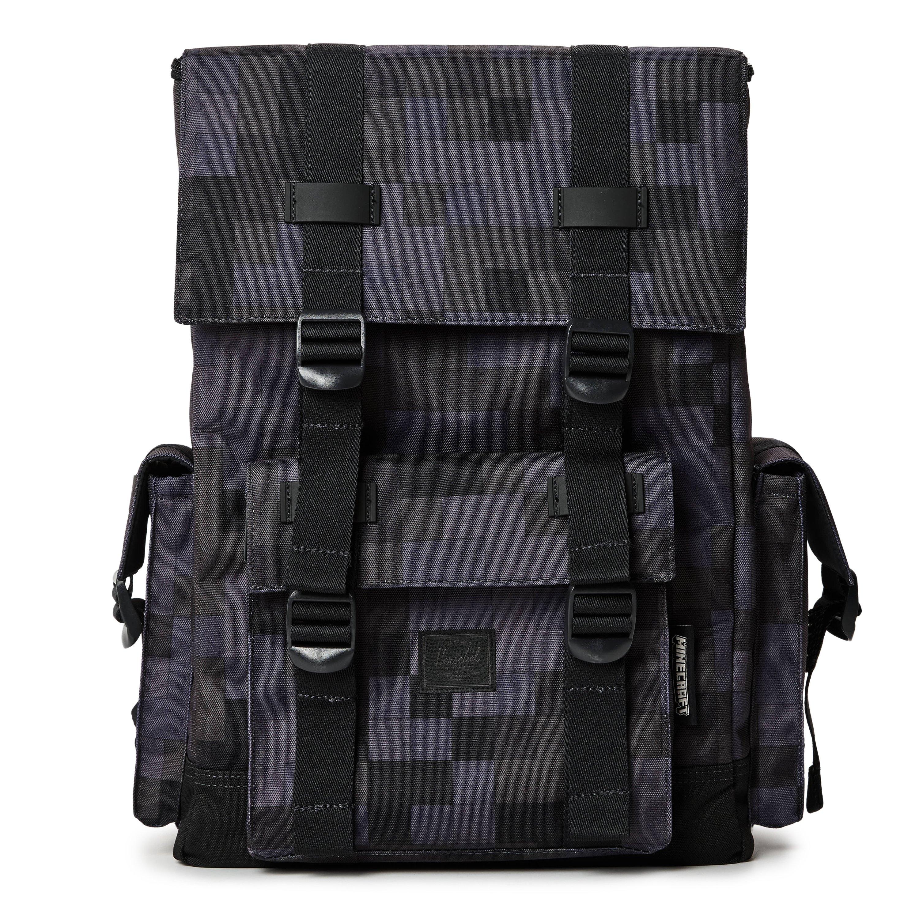 Black Block - Herschel Supply Co - Minecraft Little Backpack - 1