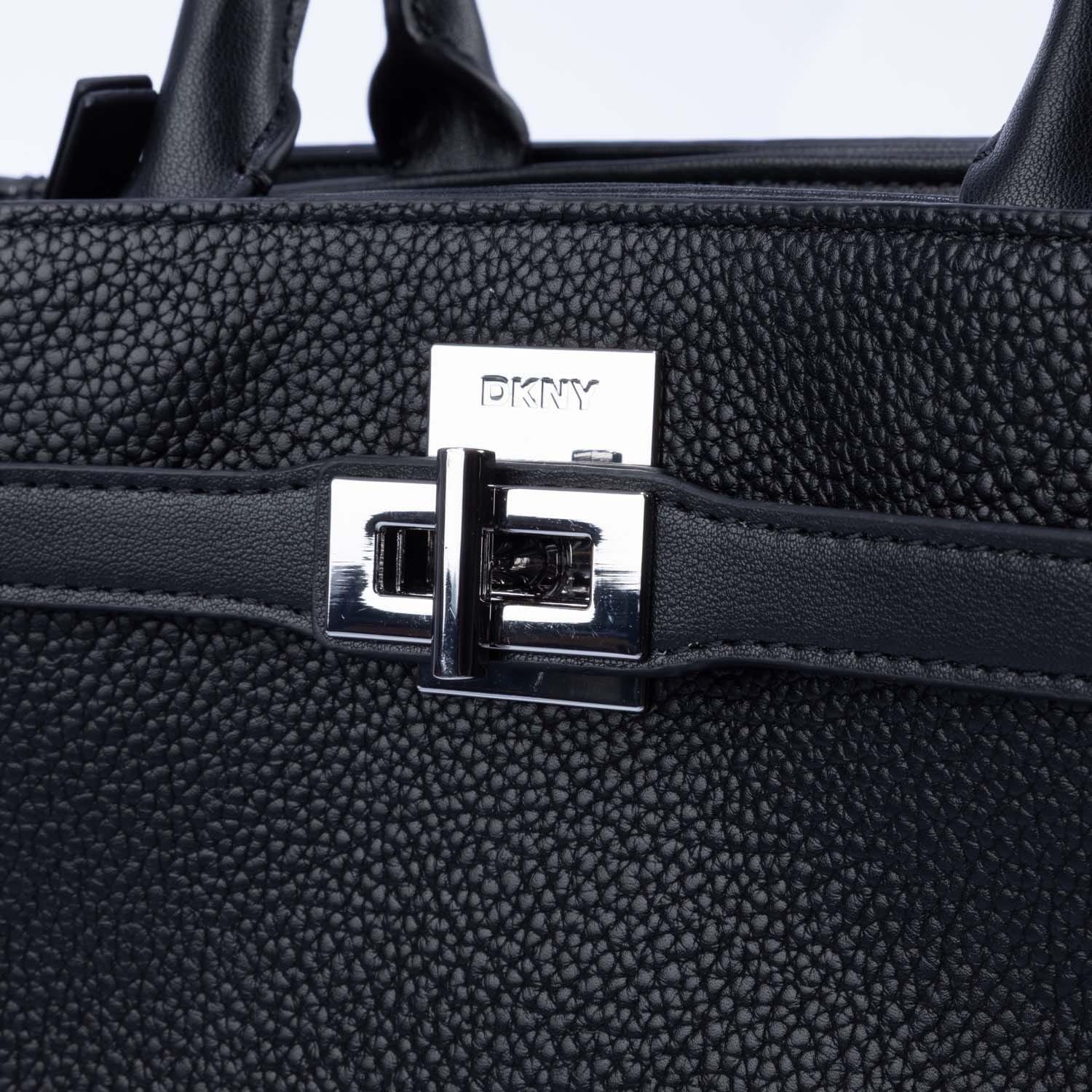 Black Silver - DKNY - Onya Satchel - 3