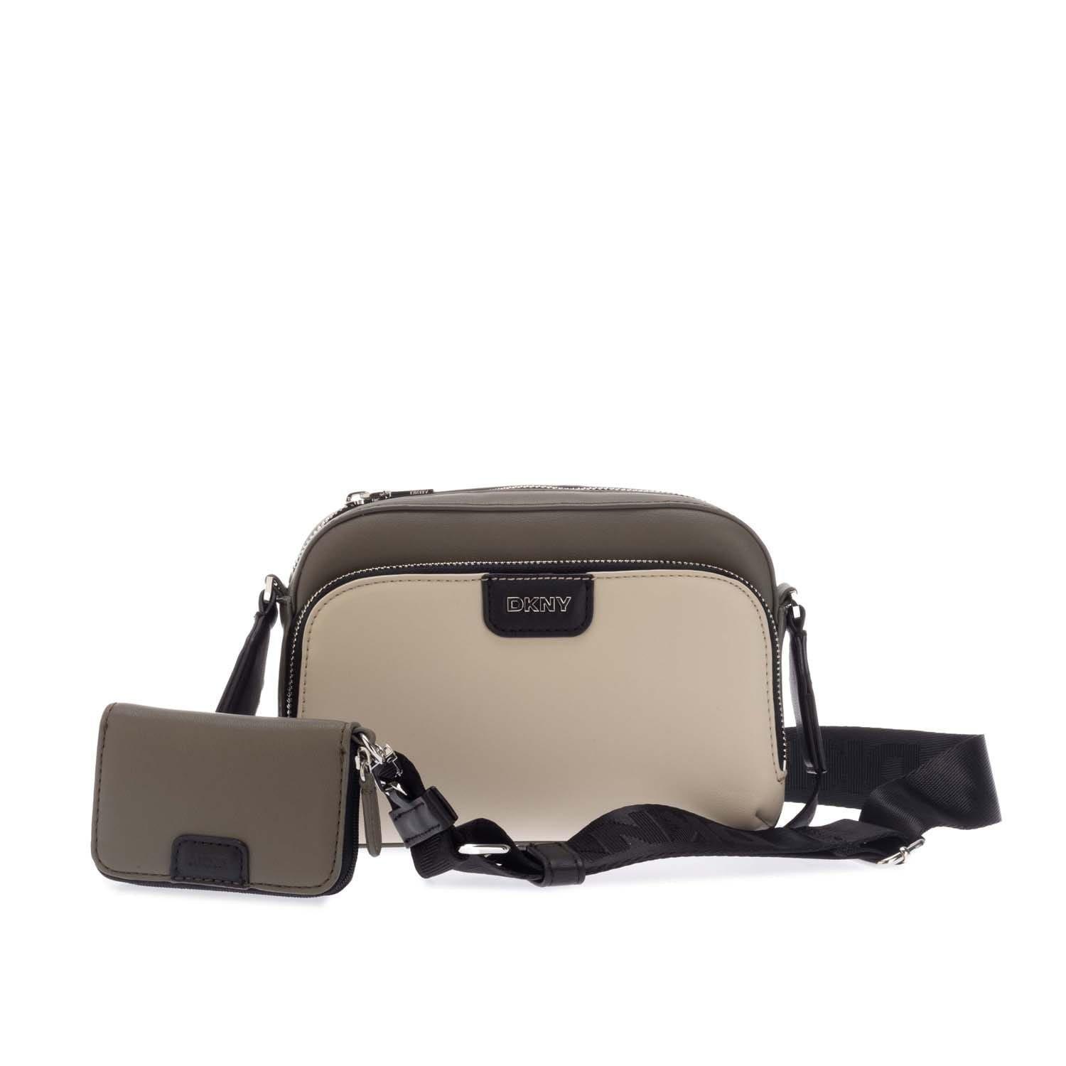 Grey Green - DKNY - Caiden Camera Cross Body Bag - 3