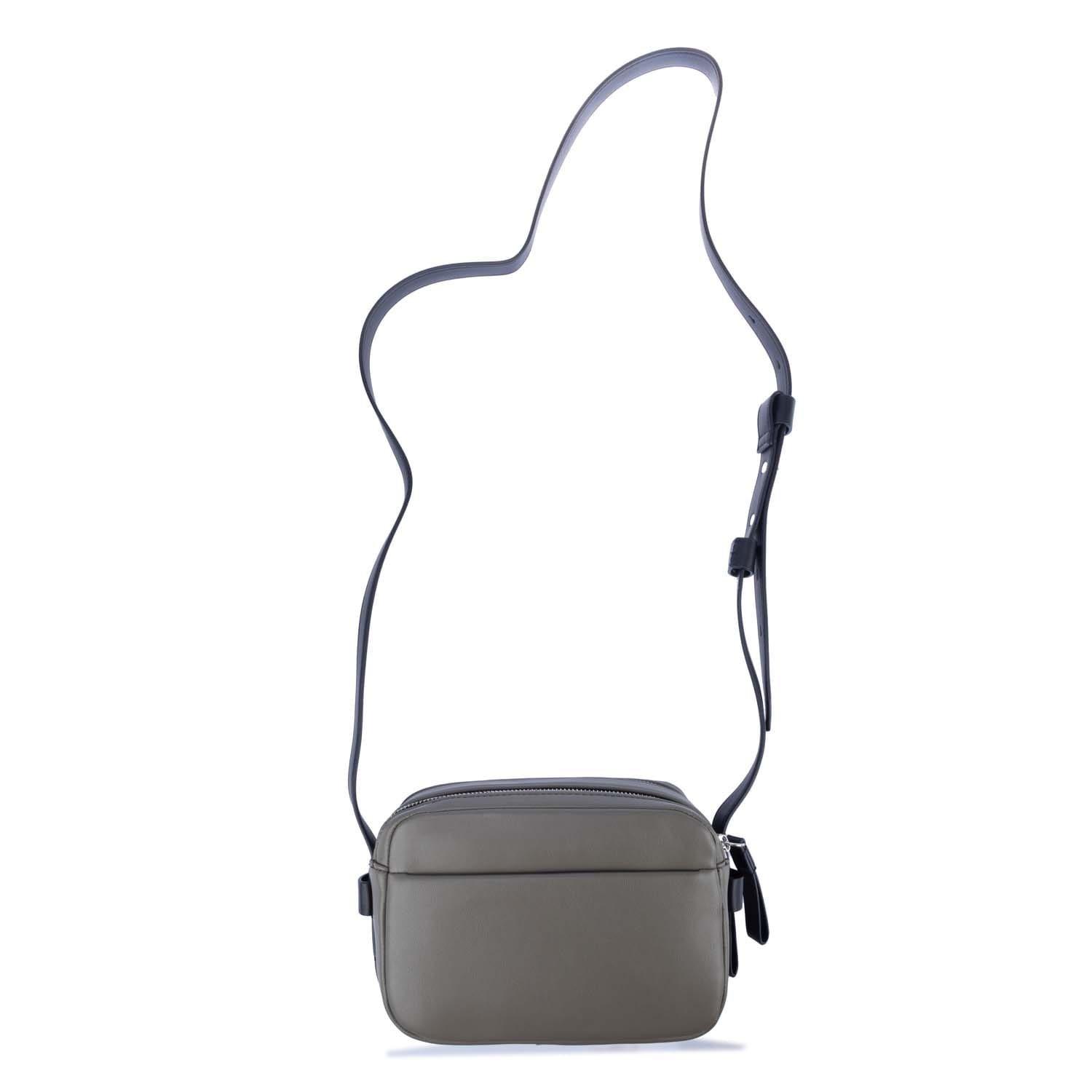 Grey Green - DKNY - Ara Camera Dz Crossbody Bag - 2