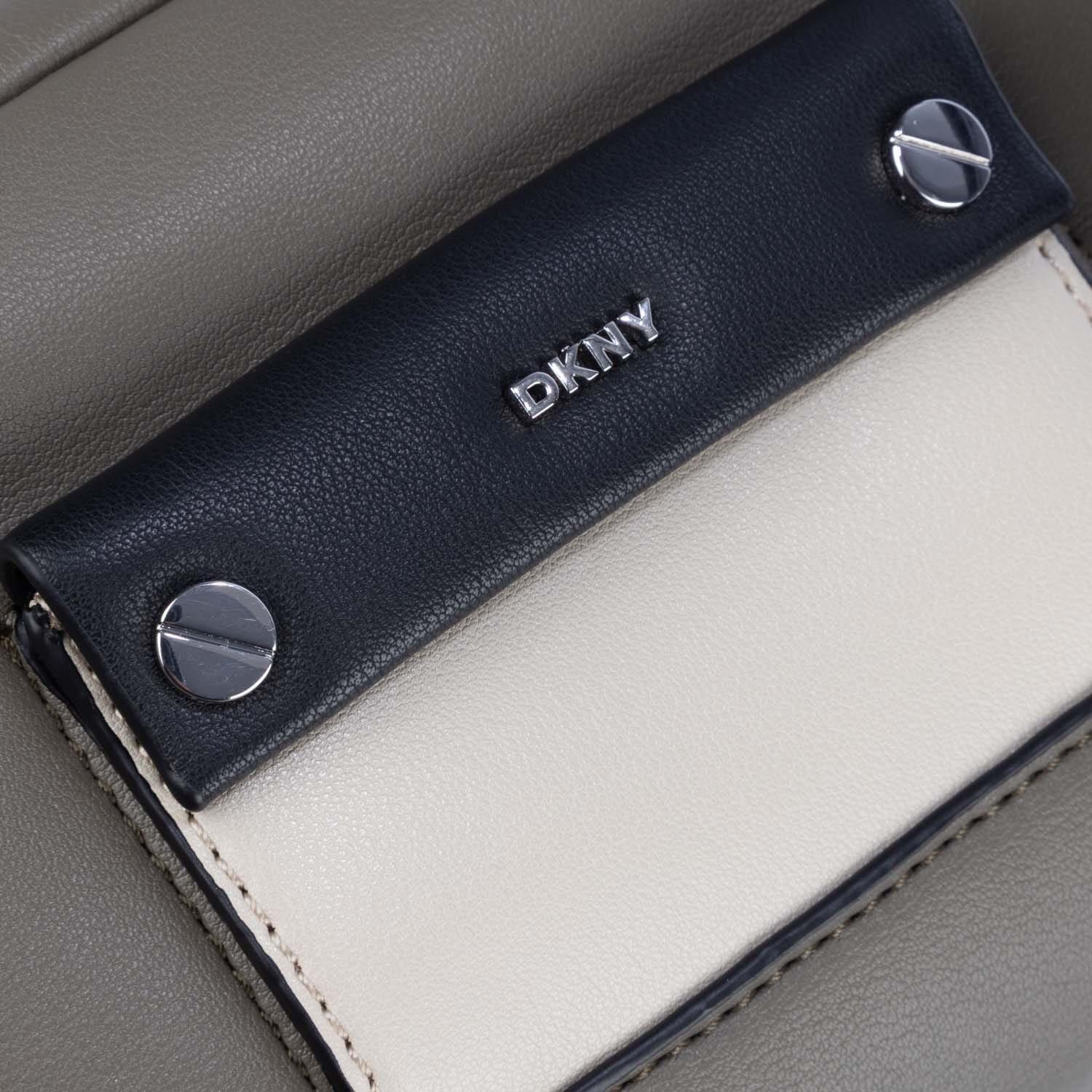 Grey Green - DKNY - Ara Camera Dz Crossbody Bag - 4