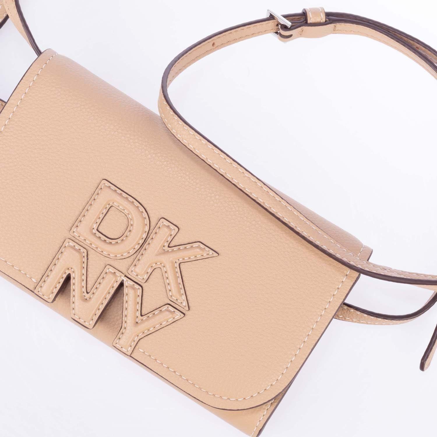 Grey - DKNY - Nicole Wallet On A Strap - 4