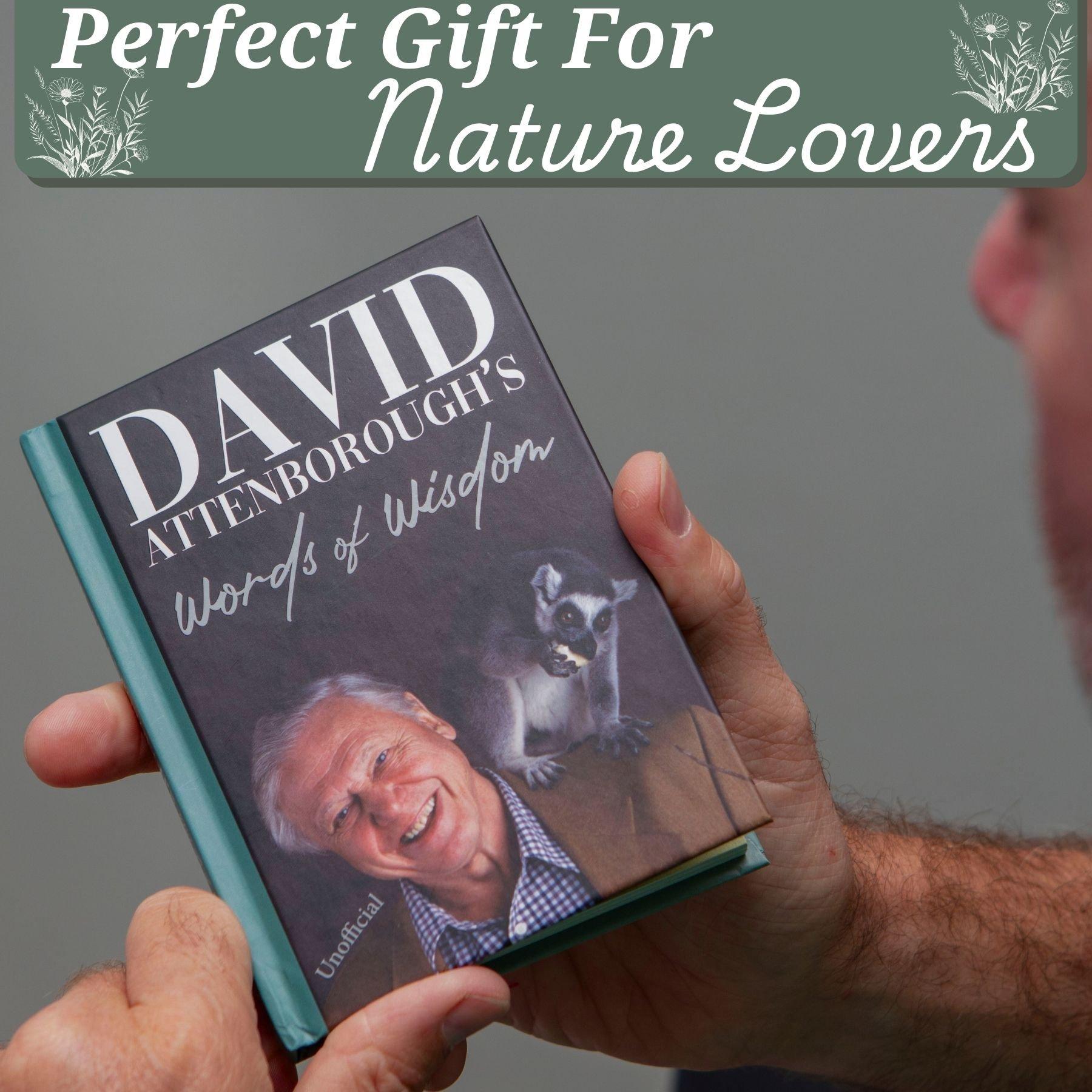 Multi - Boxer Gifts - David Attenboroughs Words of Wisdom Gift Book - 3