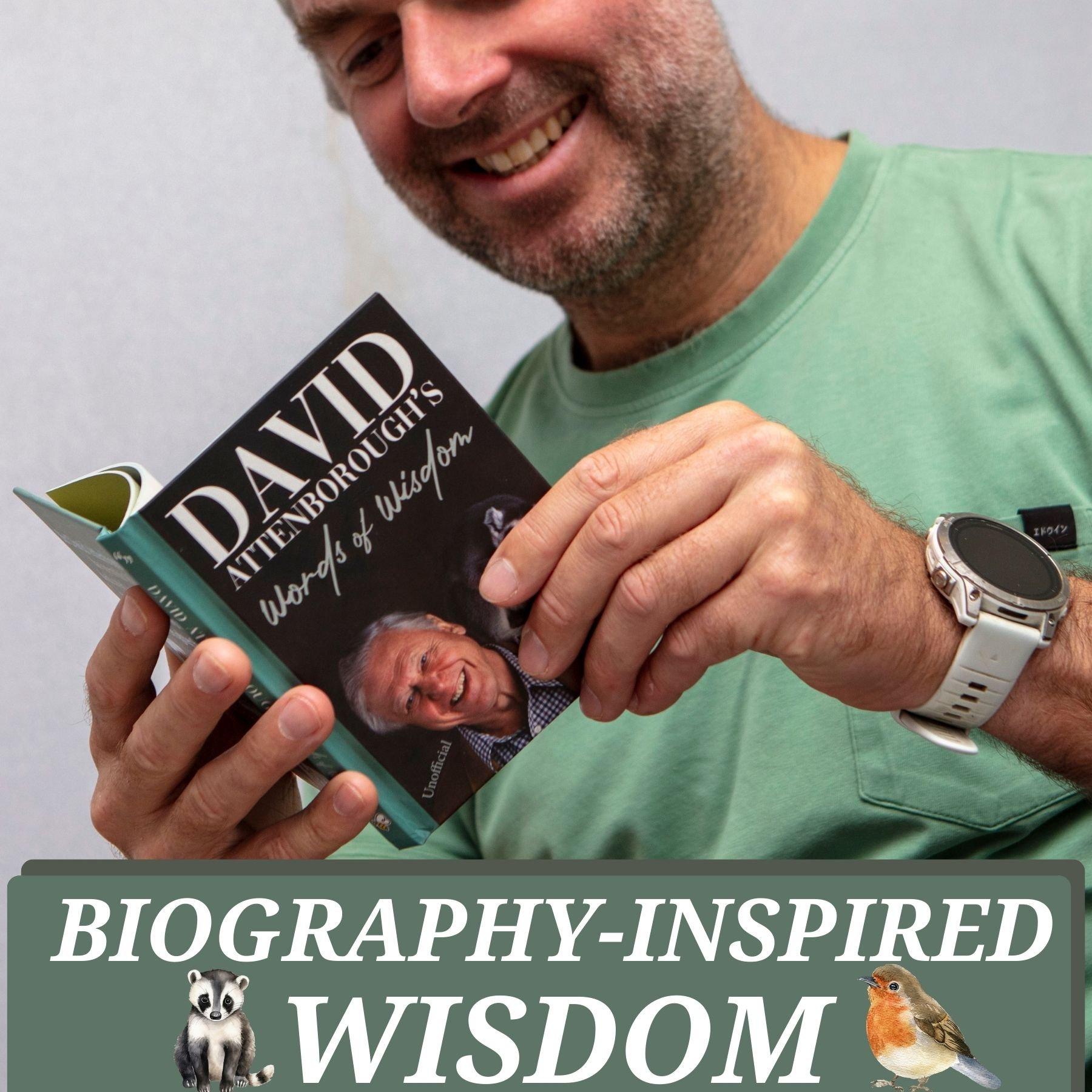 Multi - Boxer Gifts - David Attenboroughs Words of Wisdom Gift Book - 4