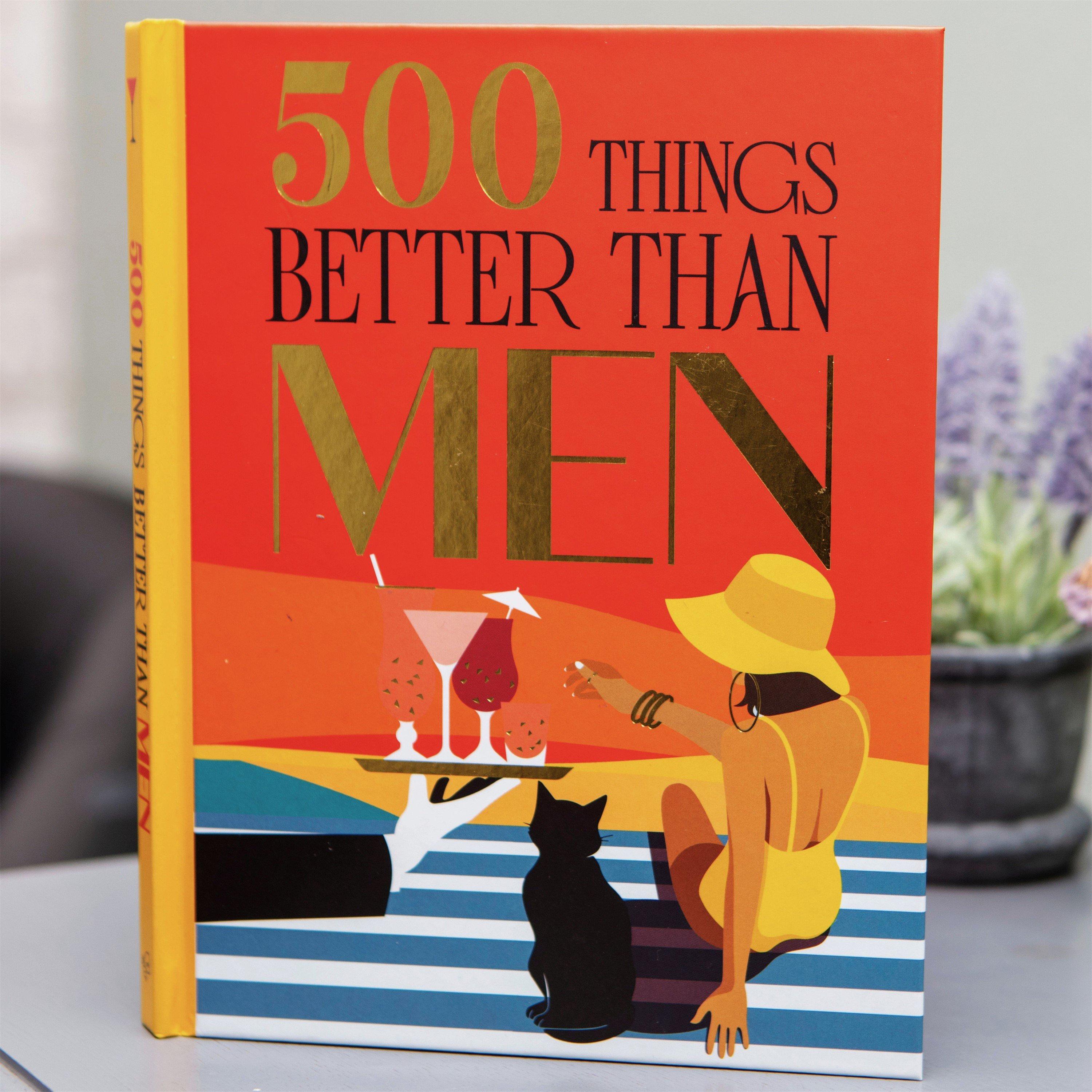 Multi - Boxer Gifts - 500 Things Better Than Men Book - 6