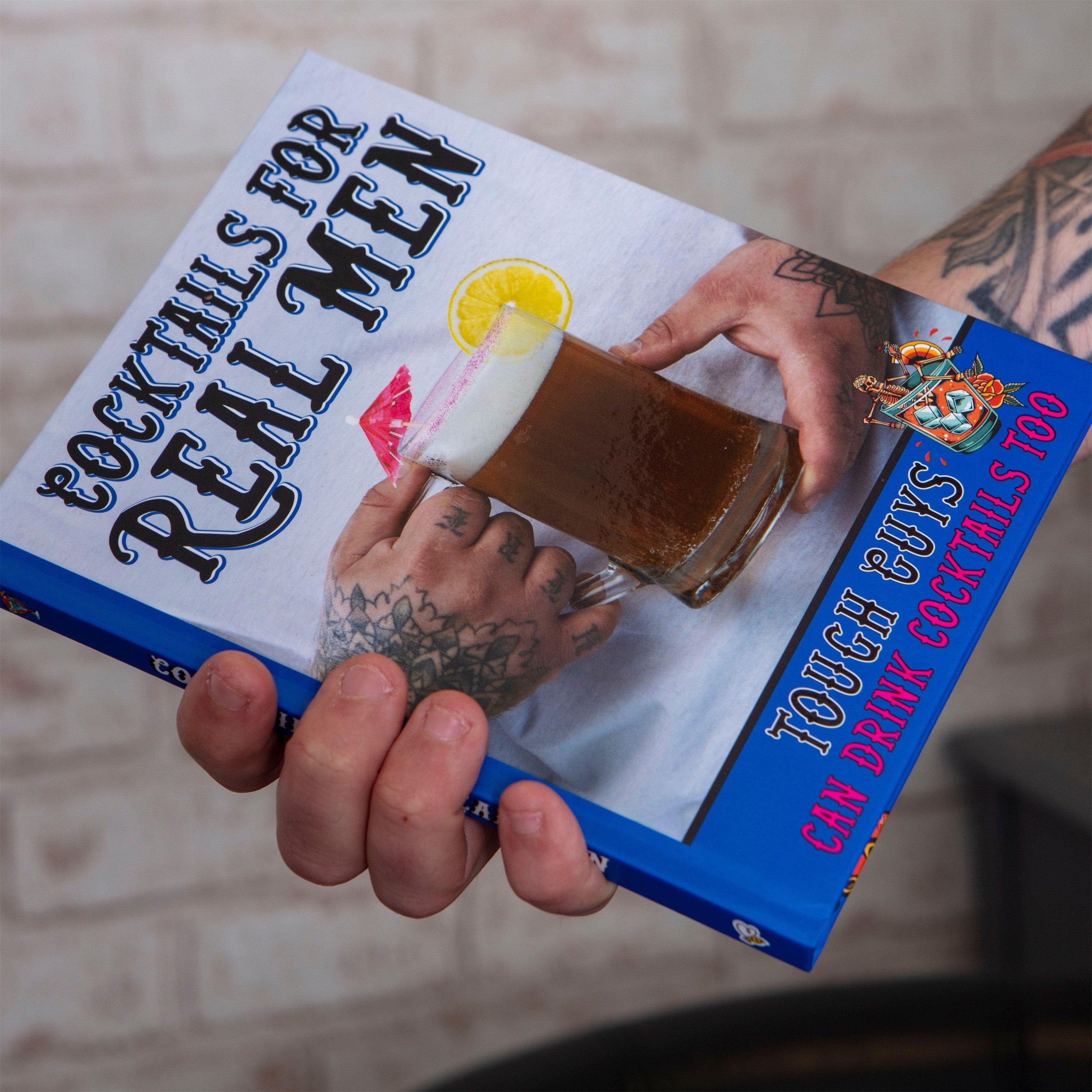 Multi - Boxer Gifts - Cocktails For Real Men Gift Book - Novelty Gift - 6