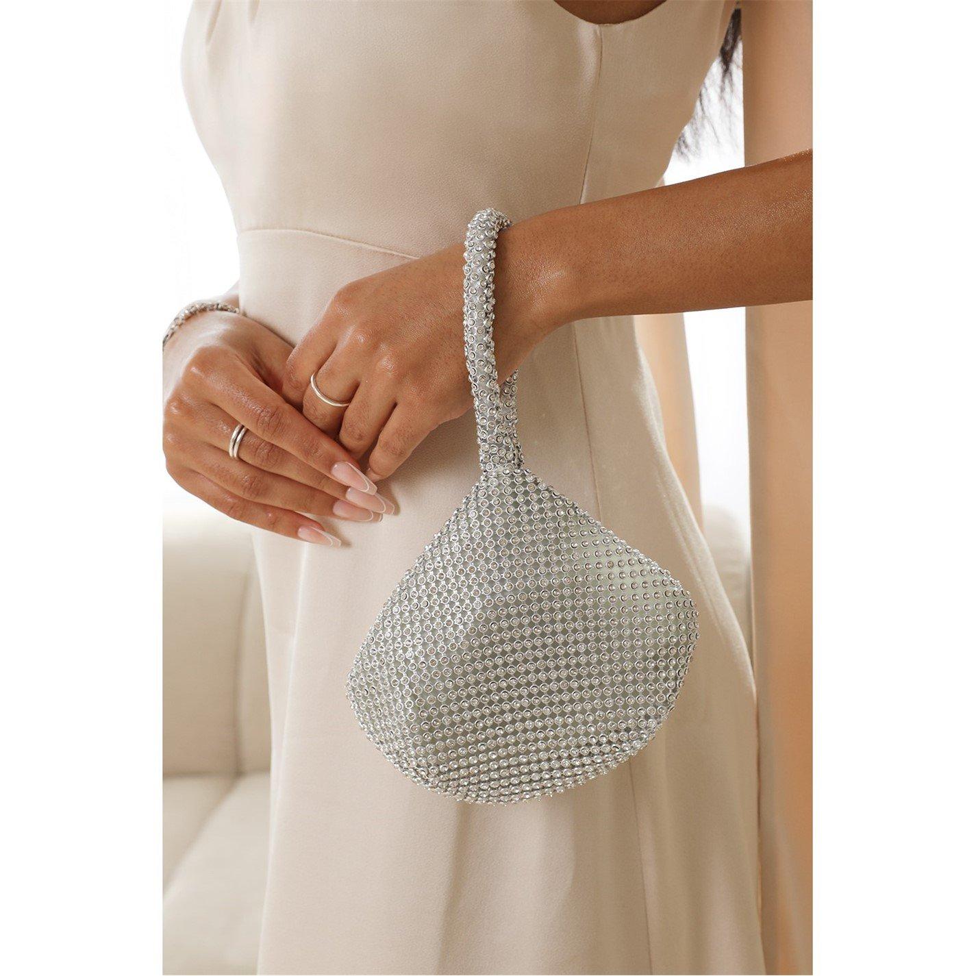 Silver - Wheres That From - Wheres Mini Chainmail Pouch Bag - 2