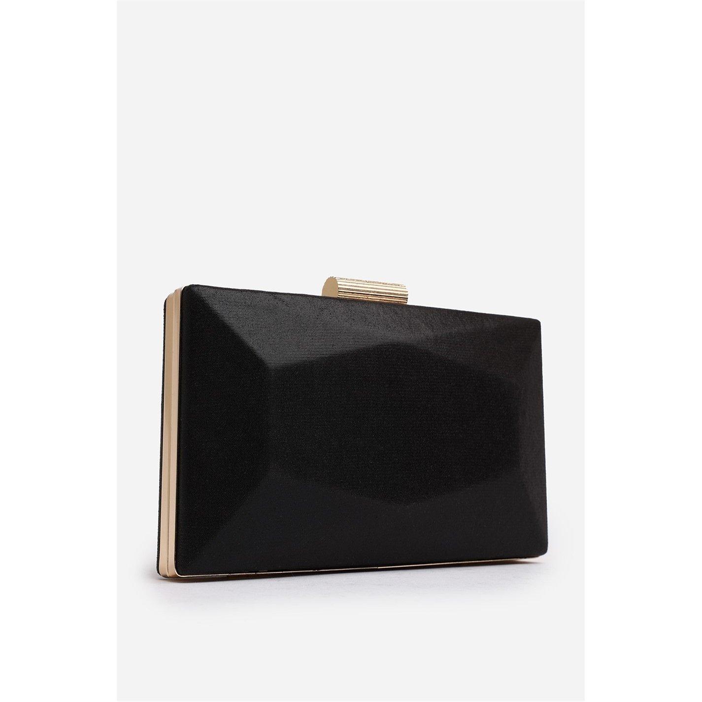 Black - Wheres That From - Embellished Evening Clutch - 2