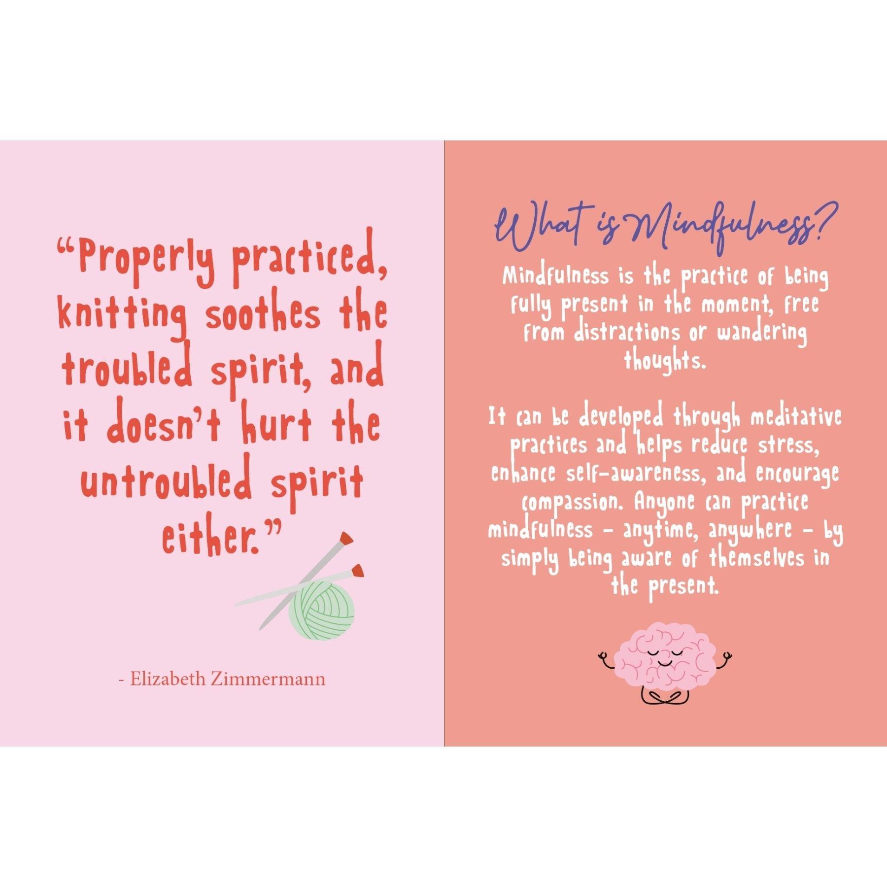 Multi - Boxer Gifts - Mindful Knits Gift Book: Embrace Mindfulness - 5
