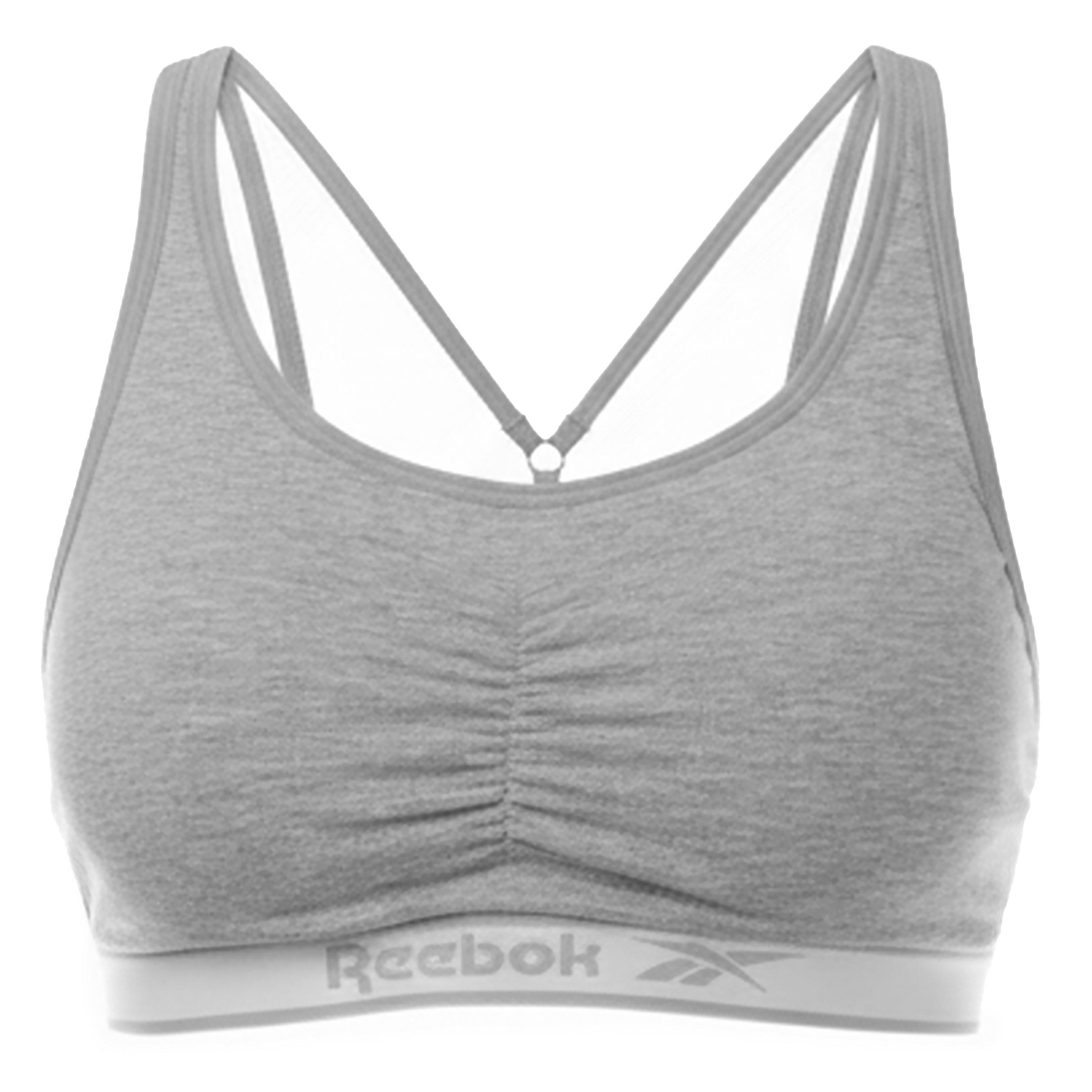 Grey - Reebok - Jackie Bra Top - 1