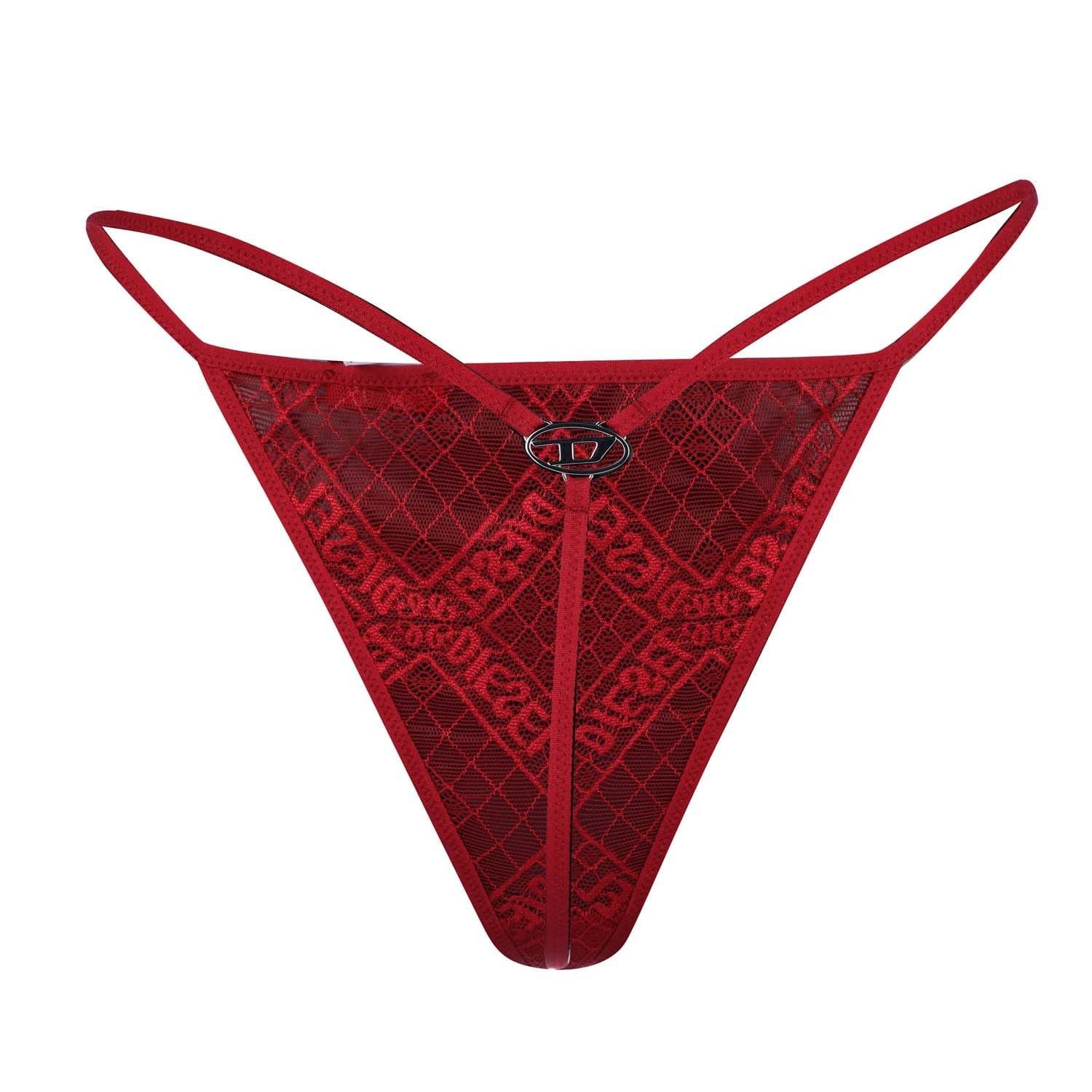Red - Diesel - UFST-D-String Thong - 2