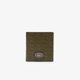 Lacoste Nomogramme Compact Leather Billfold