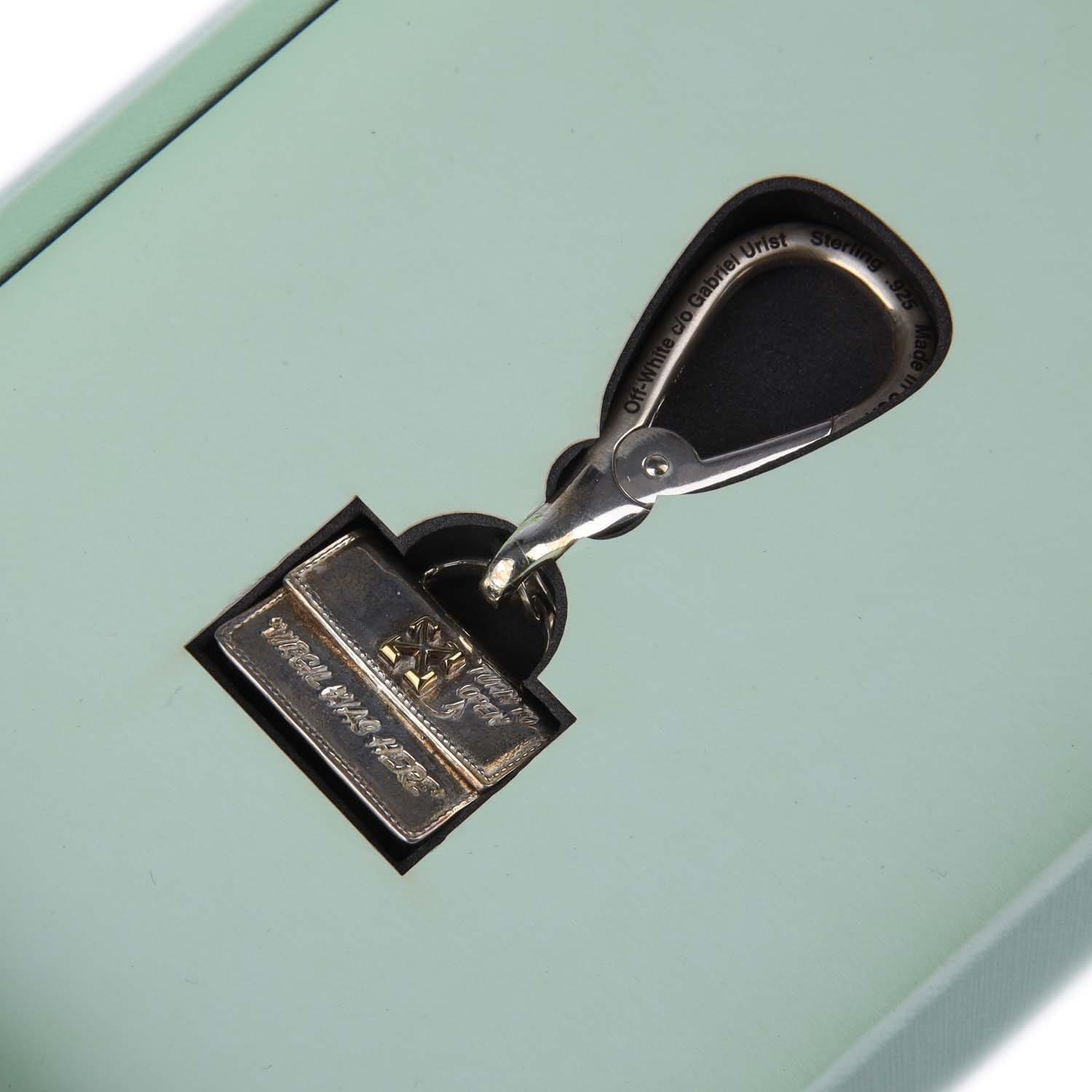 Silver - Off White - Jitney Key Holder - 3