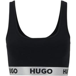 Hugo Sporty Logo Bralette