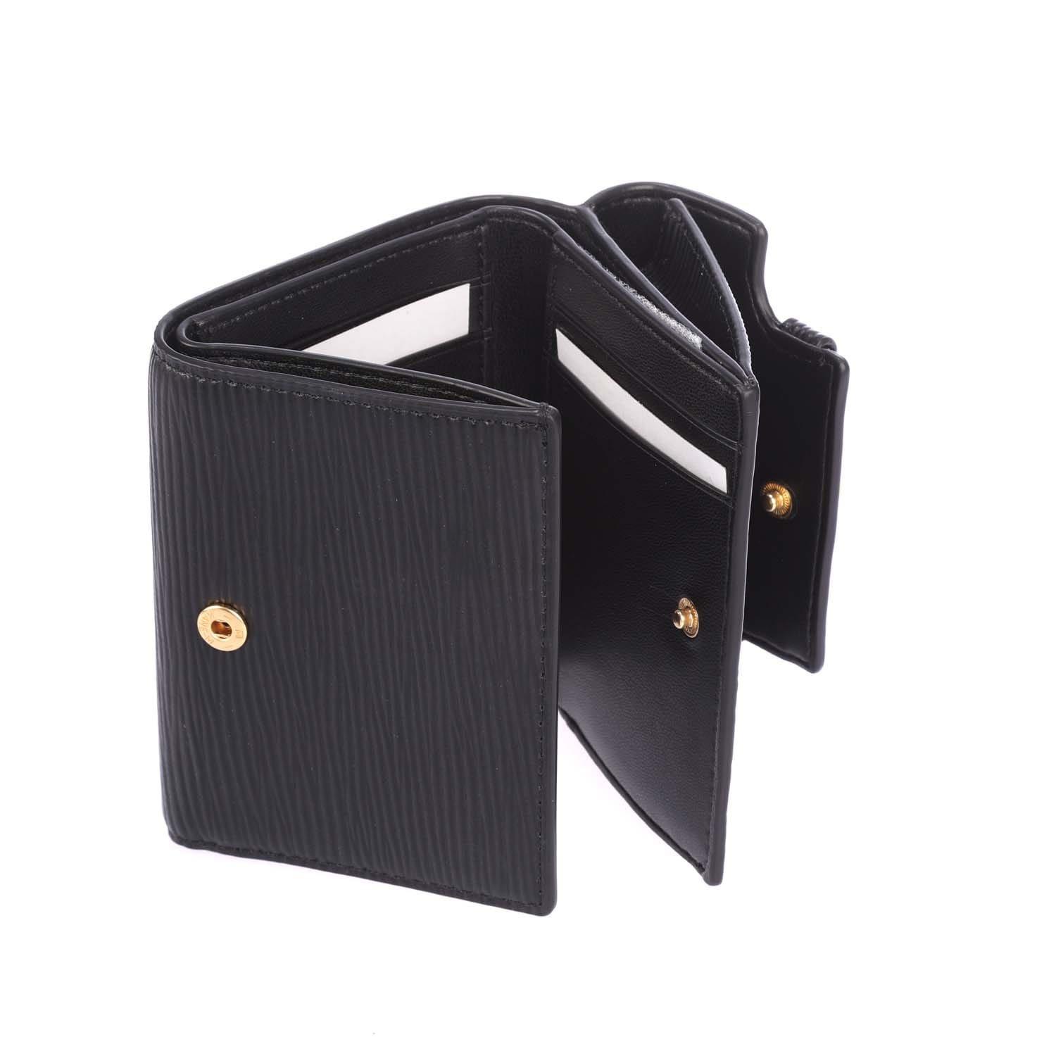 Black Gold - DKNY - Avril Tri-Fold Wallet - 4