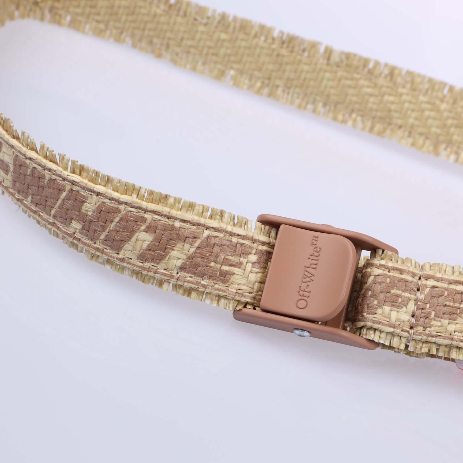 Beige - Off White - Industrial Belt - 2