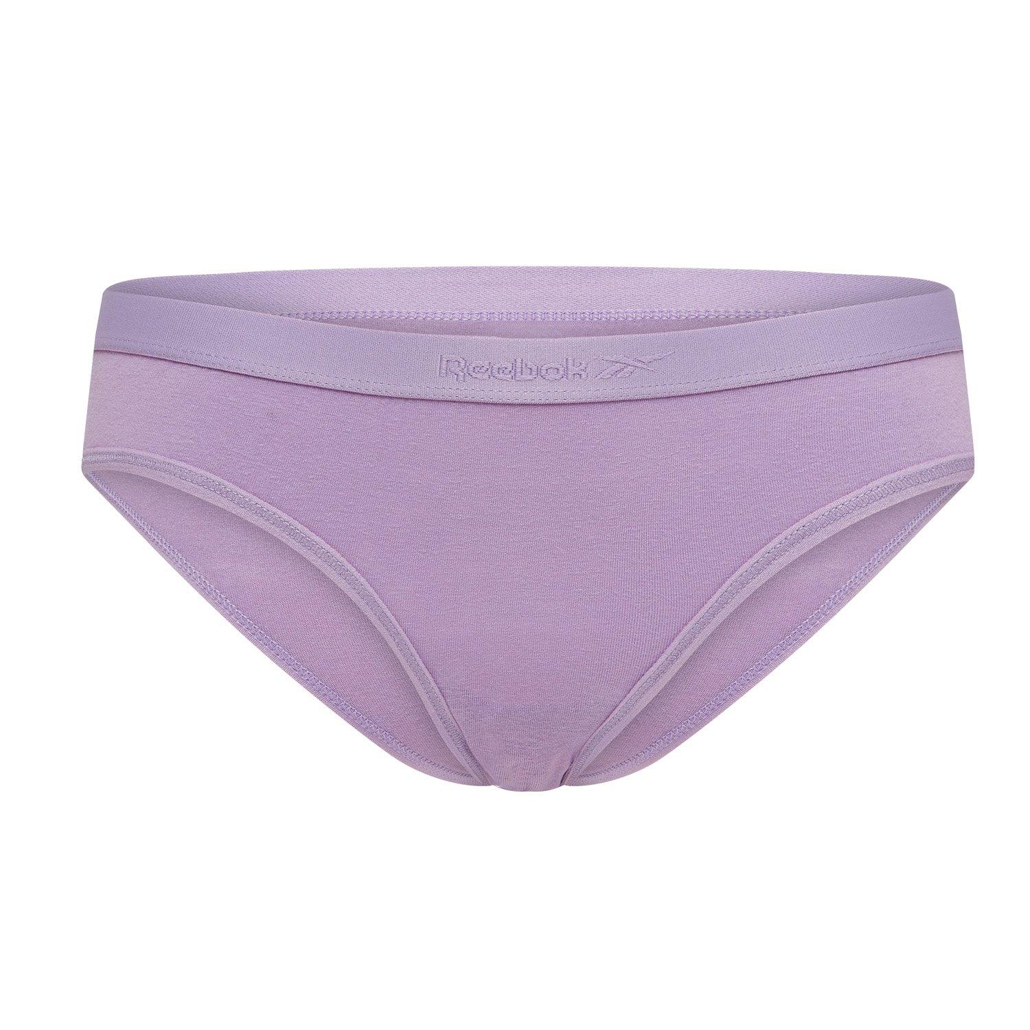 Bleu/Mauve/Violet - Reebok - Womens 3 pack Briefs Dona - 6