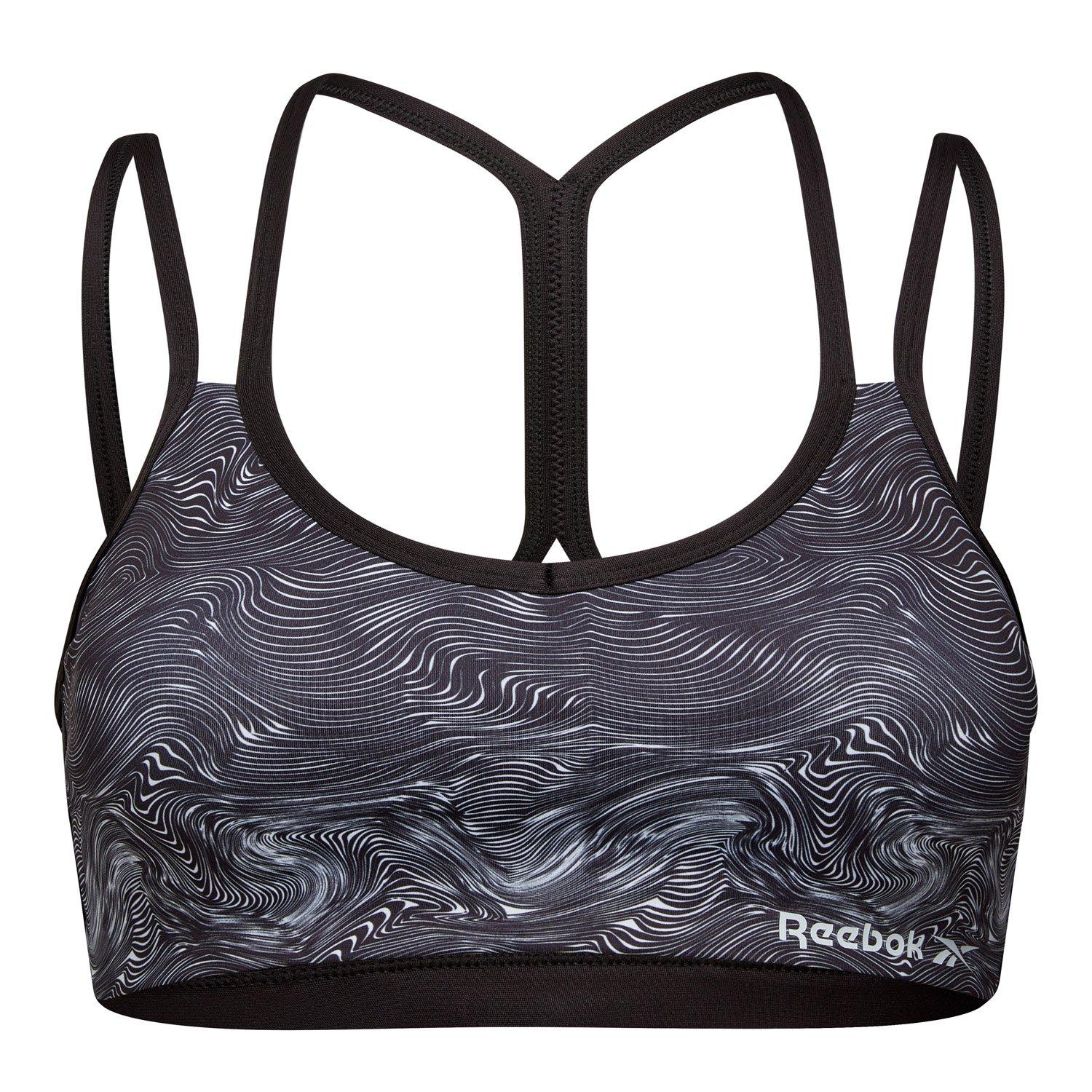 Crno/Bijelo - Reebok - Womens Bra Top Cassia - 1