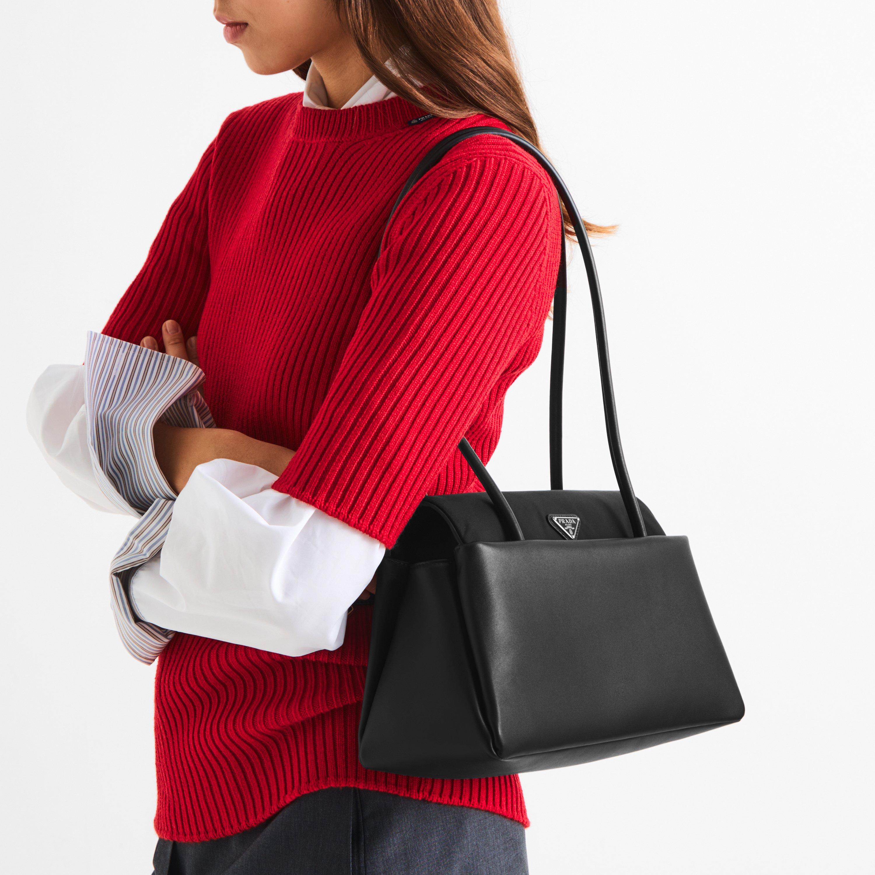 Nero - Prada - Passage medium leather bag - 3