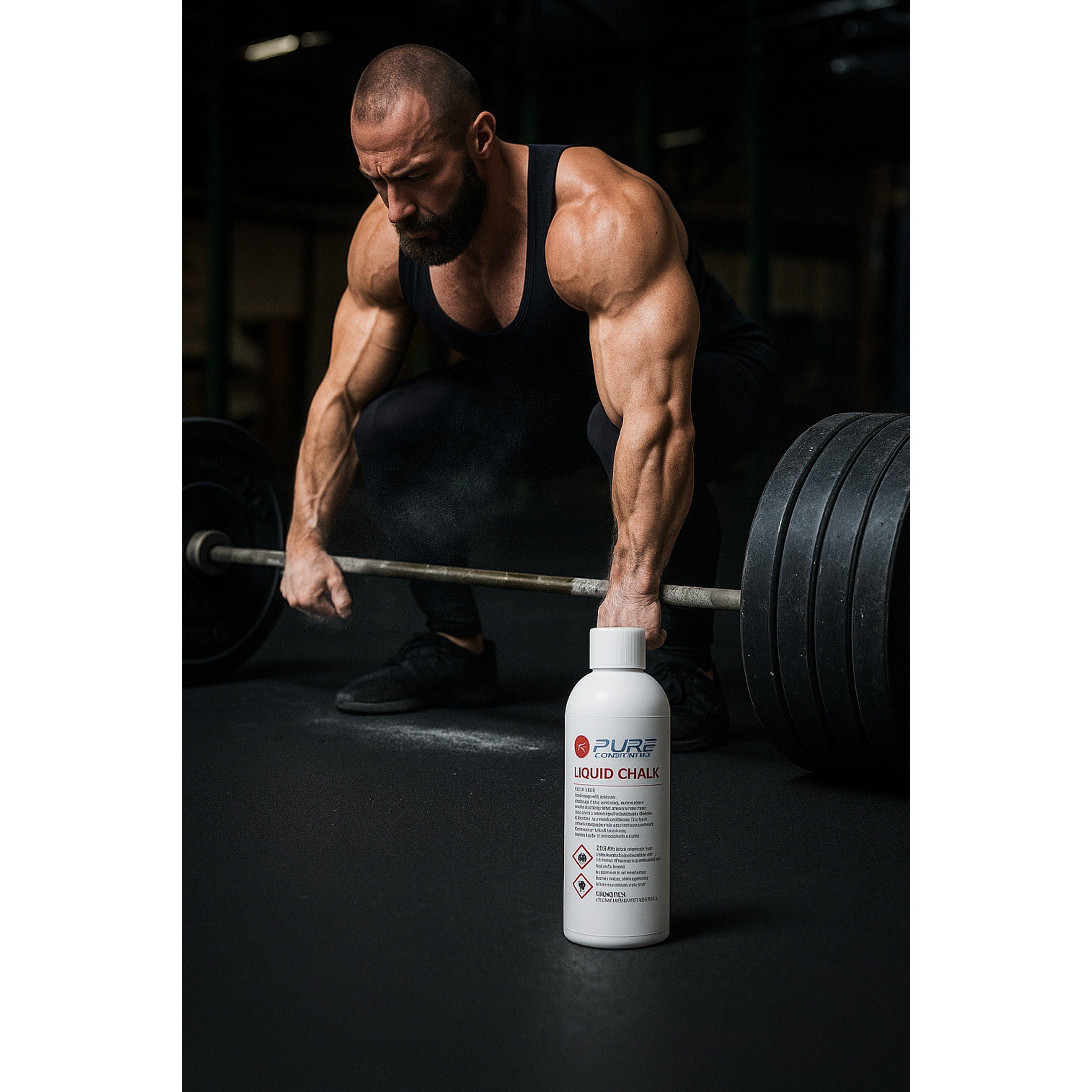 White - Pure2Improve - Pure2Improve Liquid Gym Chalk 250Ml - 2
