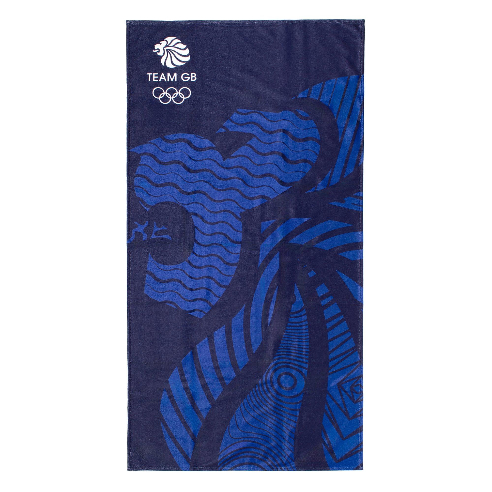 Blue - Team - Team GB Officially Licensed Towel 140 x 70 cm - 1