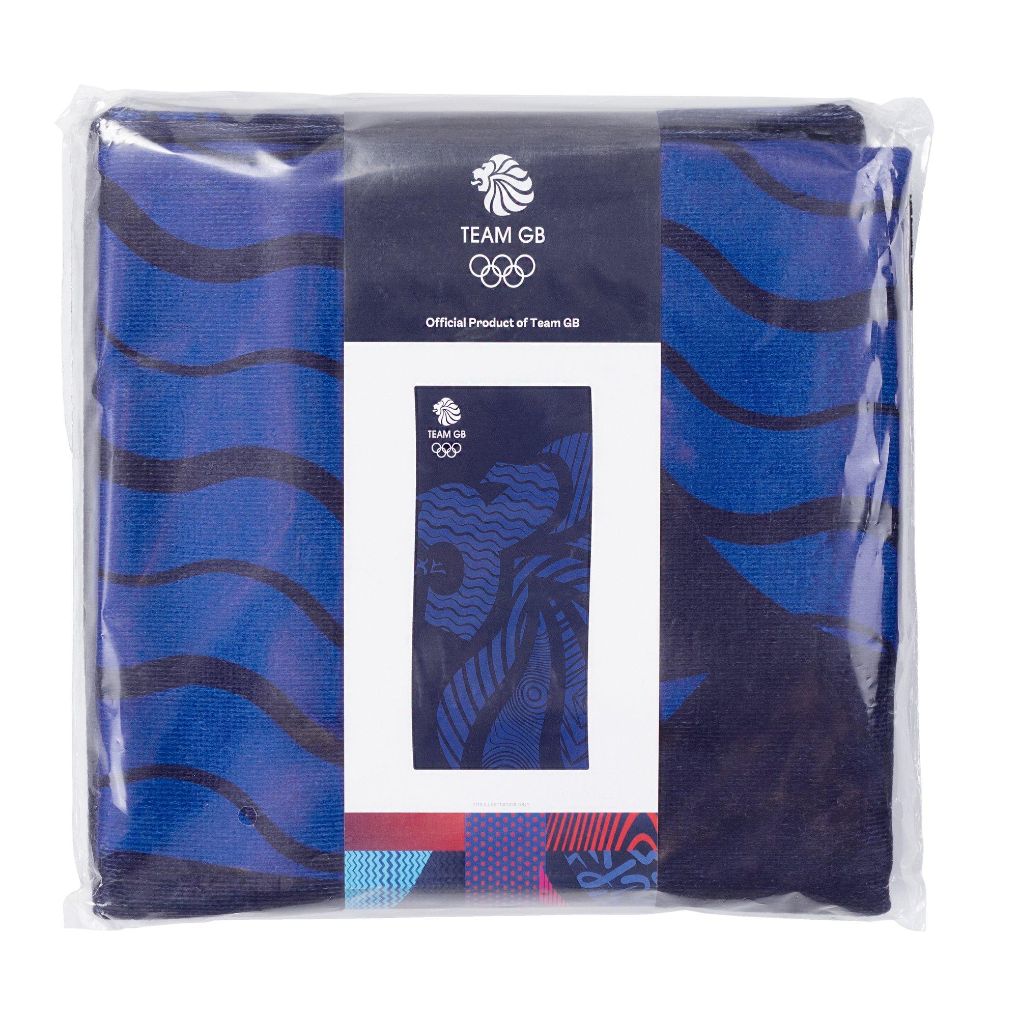 Blue - Team - Team GB Officially Licensed Towel 140 x 70 cm - 3