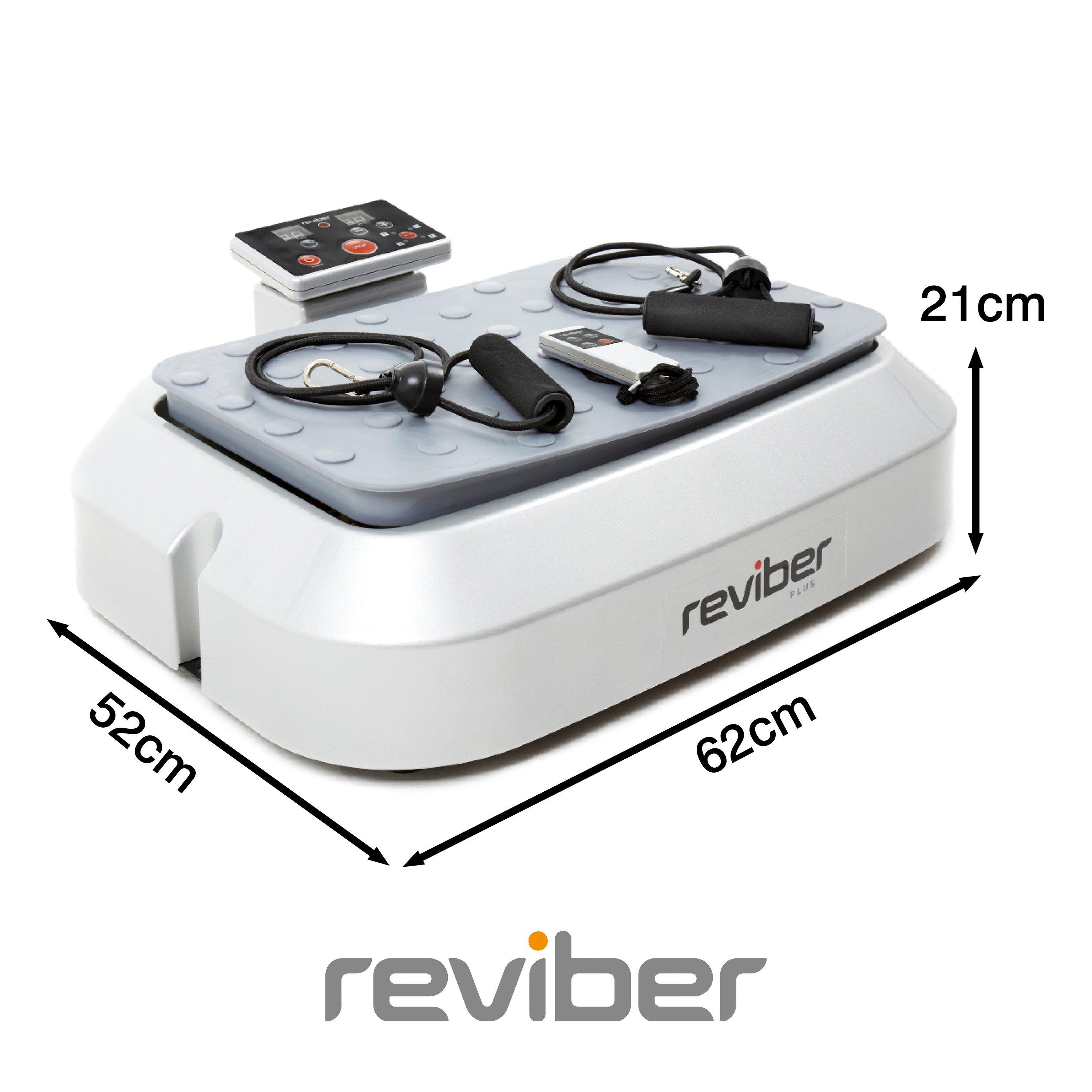 Silver - Reviber - Reviber Plus Oscillating Vibration Plate - 9