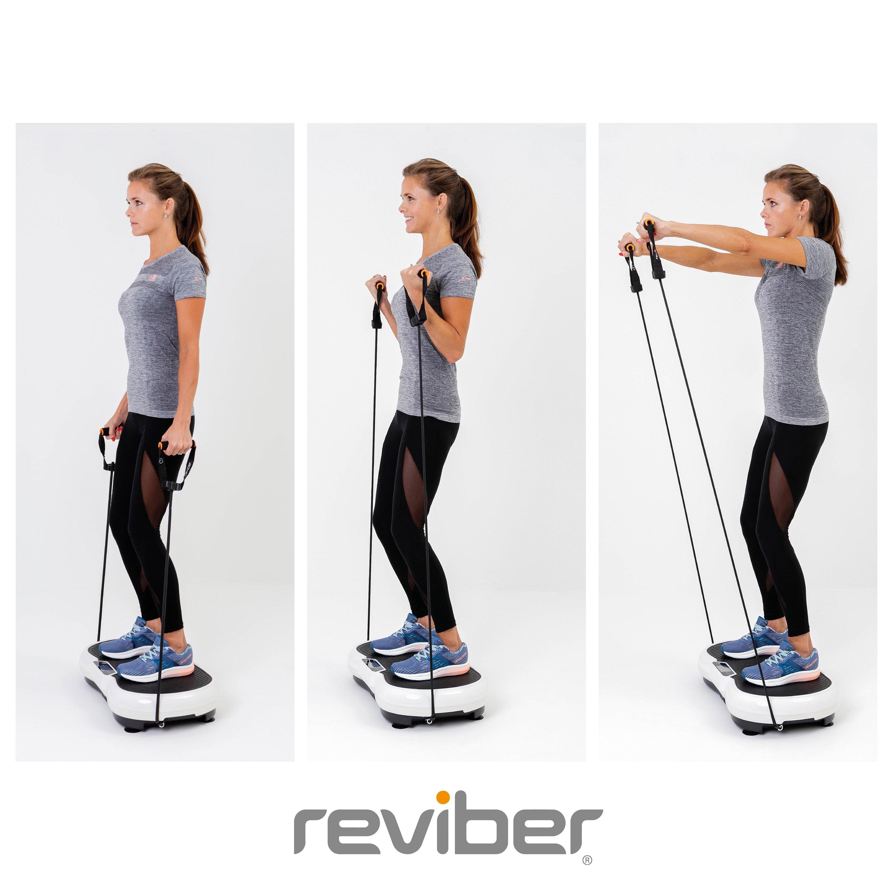 White - Reviber - Reviber Super Slim Vibration Plate - 4