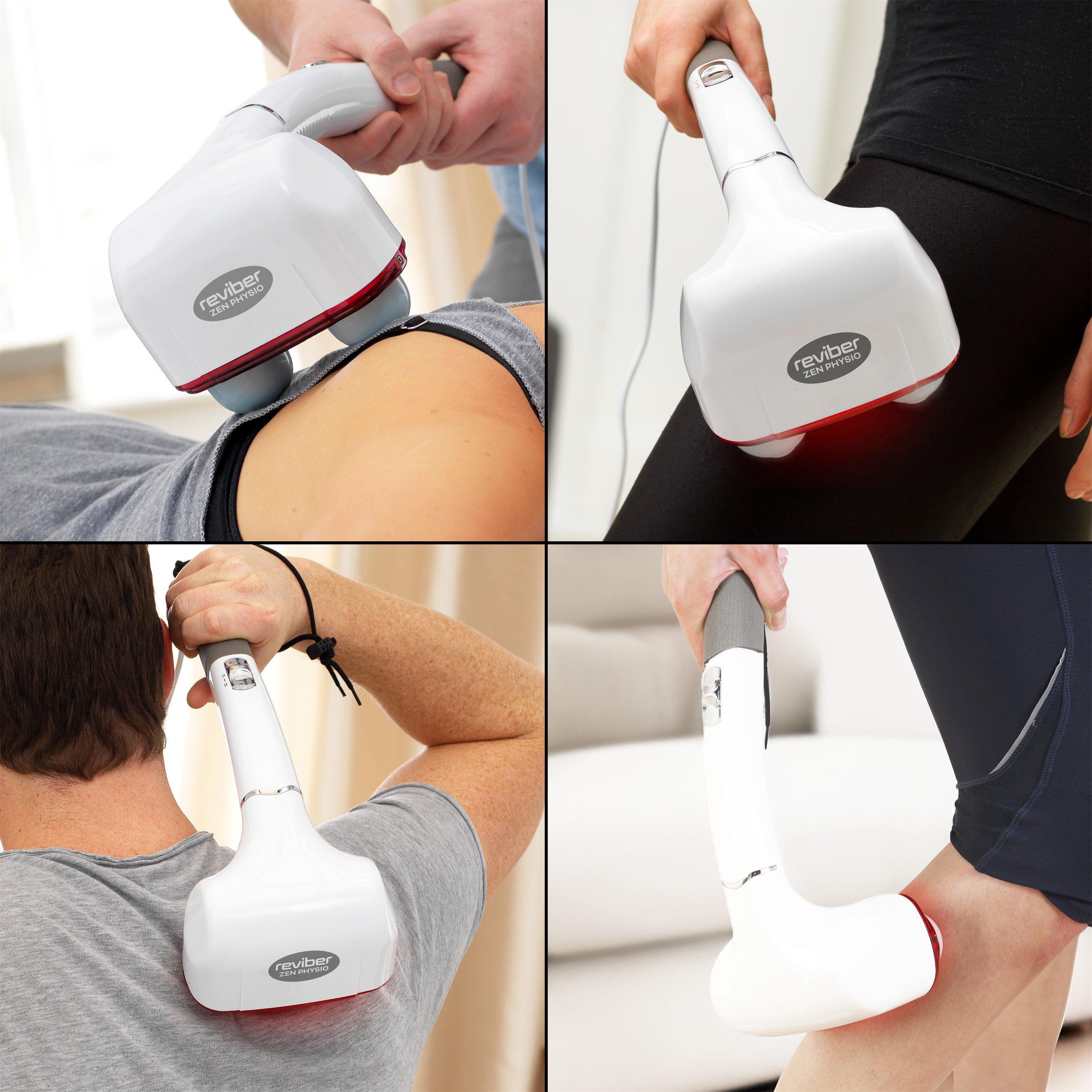 White - Reviber - Reviber Zen Physio Sports Massager - 2